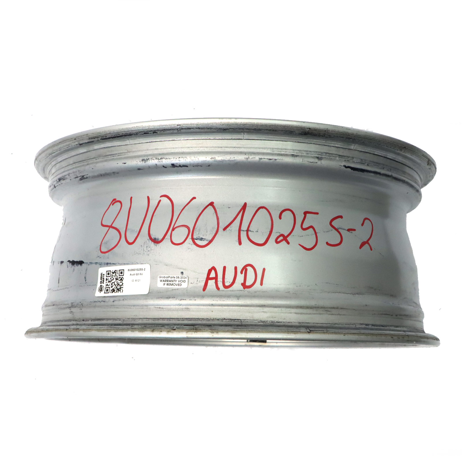 Audi Q3 8U Felga Aluminiowa Srebrna 17" 7J ET:43 8U0601025S