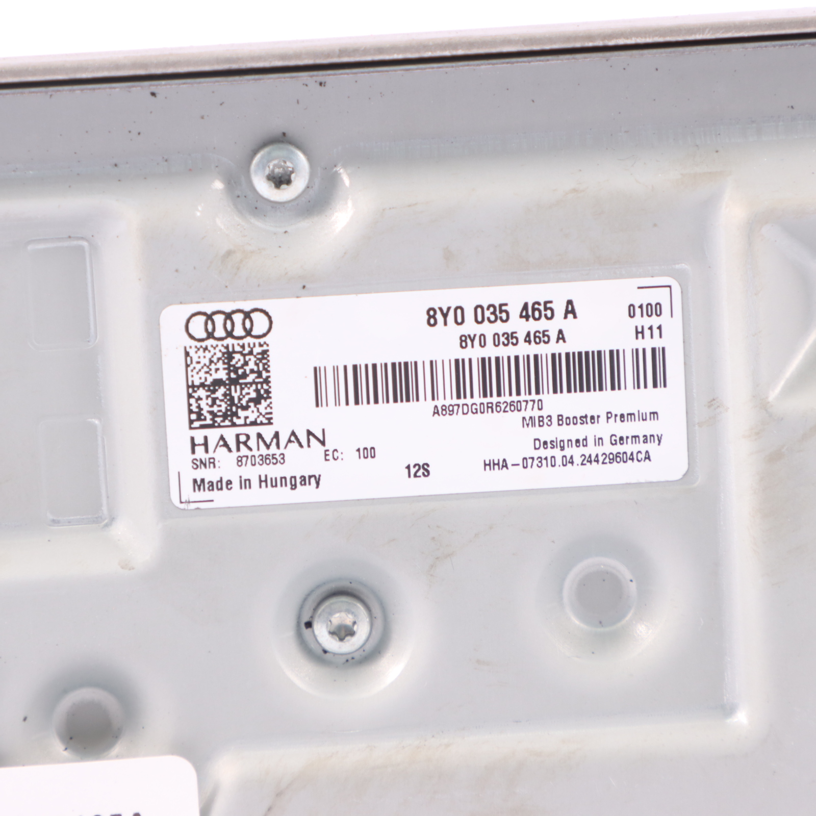 Audi Q2 GA Wzmacniacz Systemu Dźwiękowego Harman 8Y0035465A