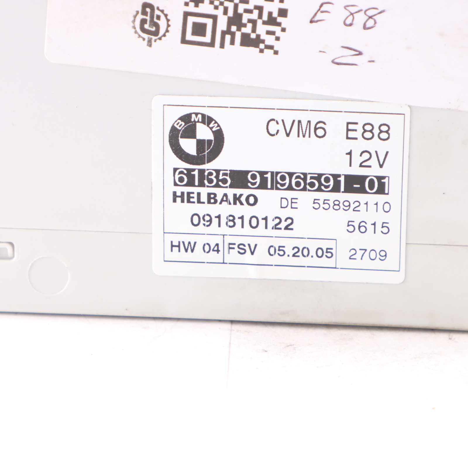 BMW E88 Cabrio Moduł Dachu ECU CVM6 9196591