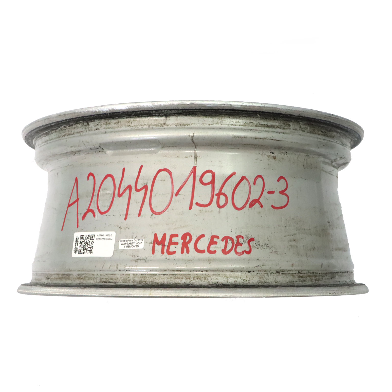 Mercedes W204 AMG Felga Aluminiowa Srebrna 17" ET:47 7,5J A2044019602