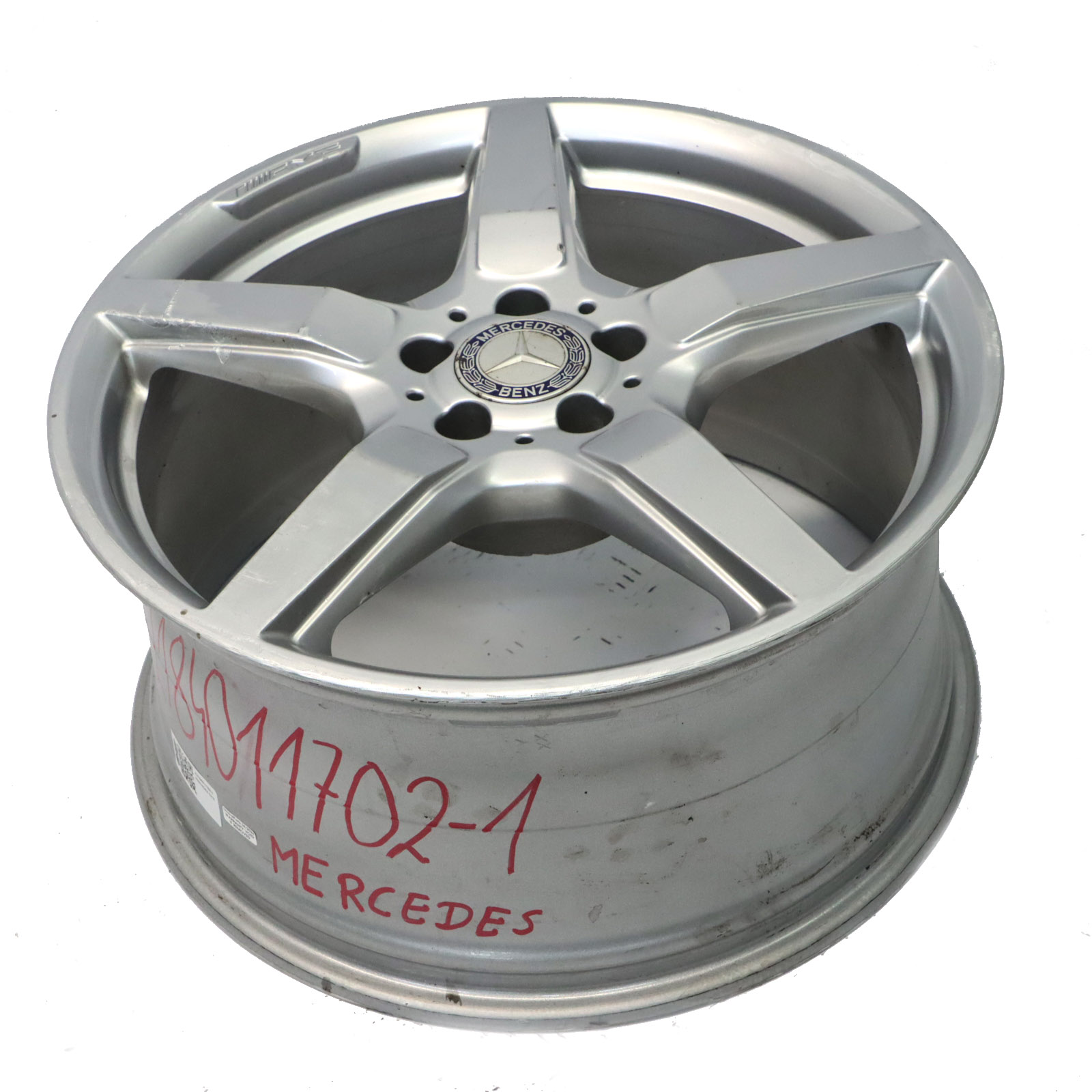 Mercedes CLS C218 Tylna Srebrna Felga Aluminiowa 19" 9,5J ET:48 A2184011702