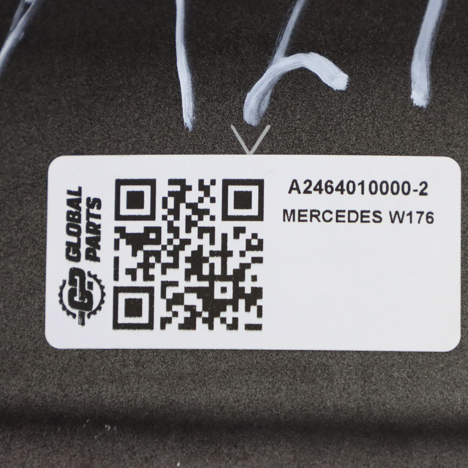 Mercedes W176 W246 Felga Aluminiowa Czarna 16" ET:49 6,5J A2464010000