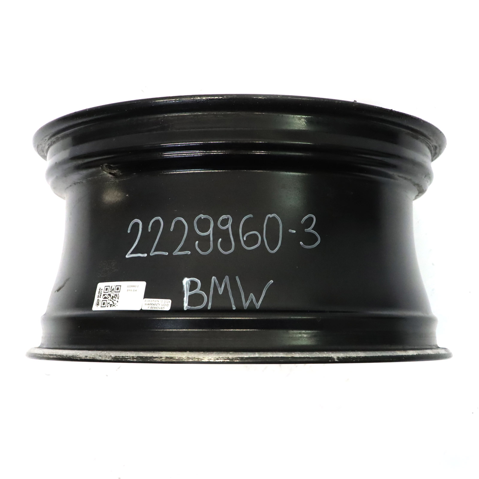 BMW E46 M3 Tylna Czarna Felga Aluminiowa 18" 9J ET:26 M Double 67 2229960