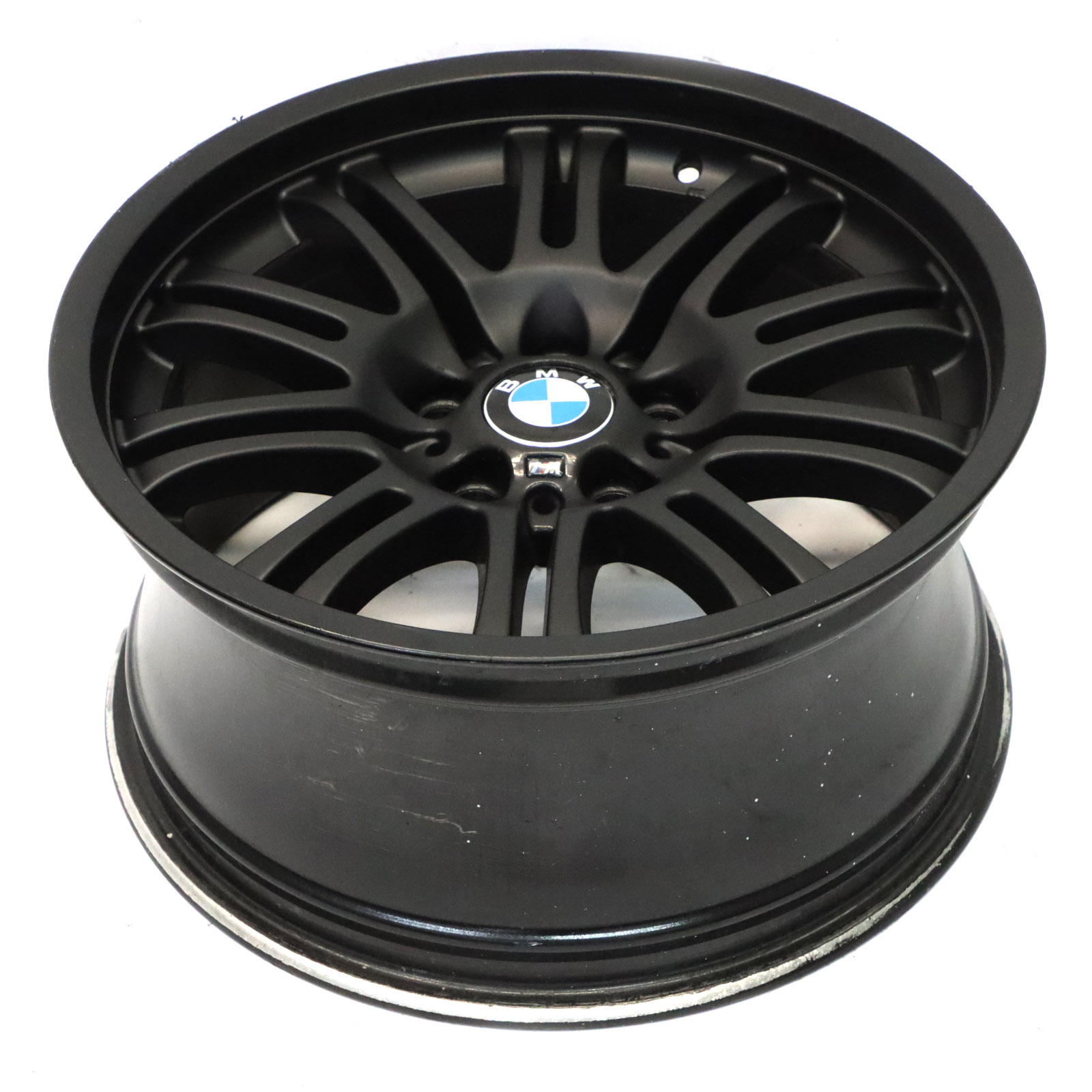 BMW E46 M3 Tylna Czarna Felga Aluminiowa 18" 9J ET:26 M Double 67 2229960