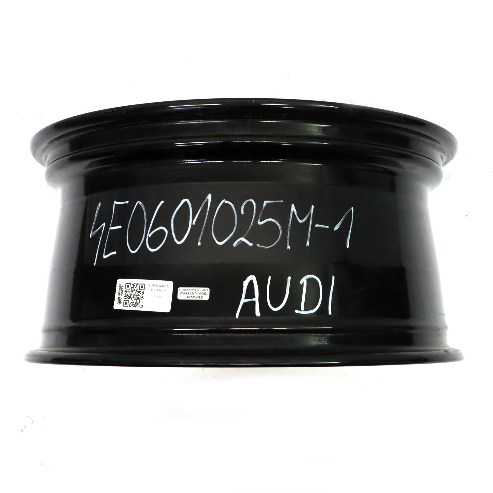 Audi A8 D3 Czarna Felga Aluminiowa 18" 8.5J ET45 Star Spoke 4E0601025M