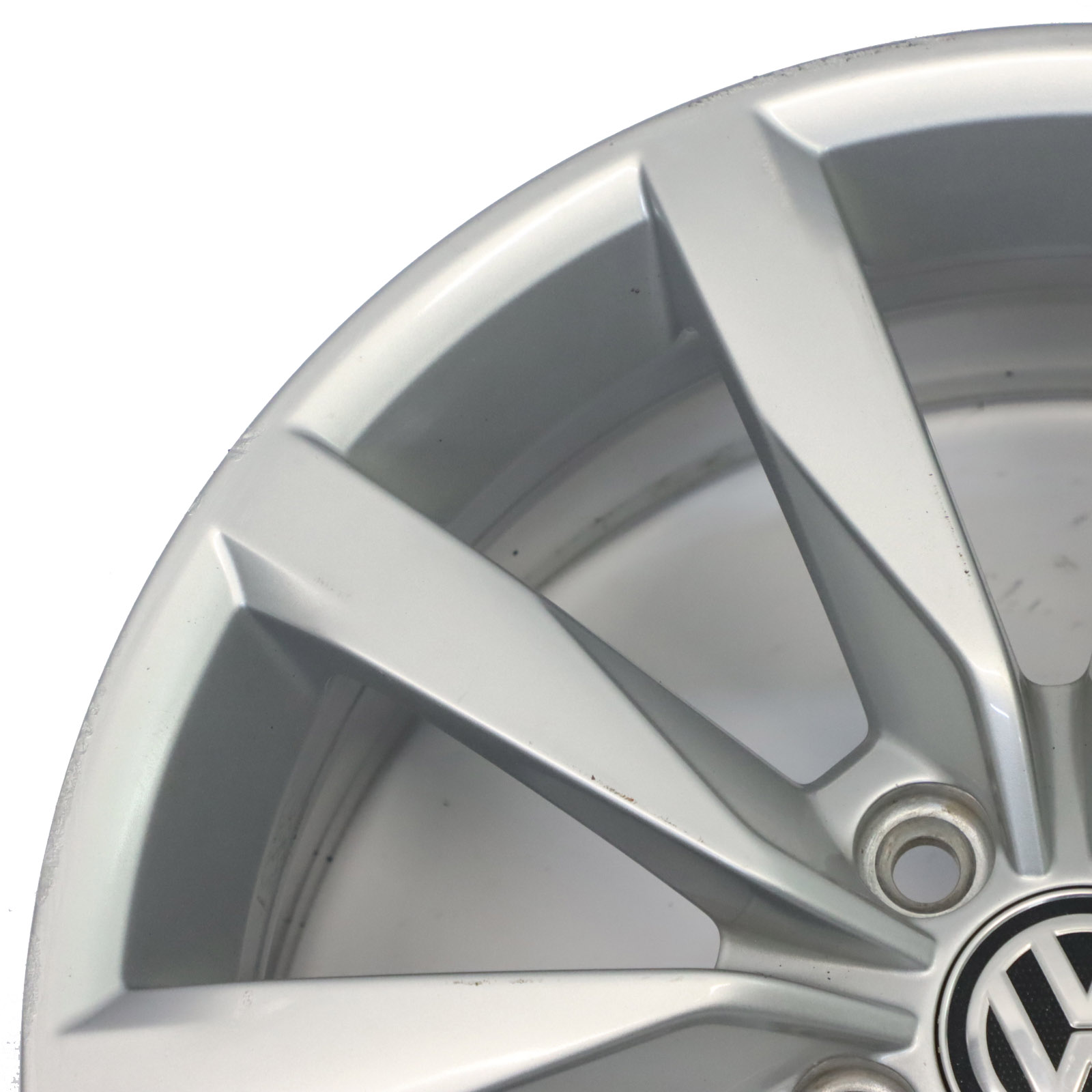 Volkswagen Golf Mk7 Srebrna Felga Aluminiowa 17" 7J ET49 5G0601025CH