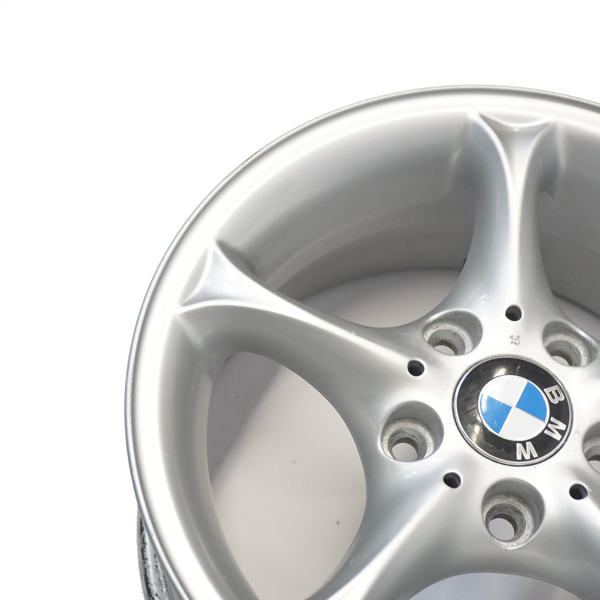 BMW Z4 E85 Srebrna Felga Aluminiowa 16" 7J ET:47 Star Spoke 6758187