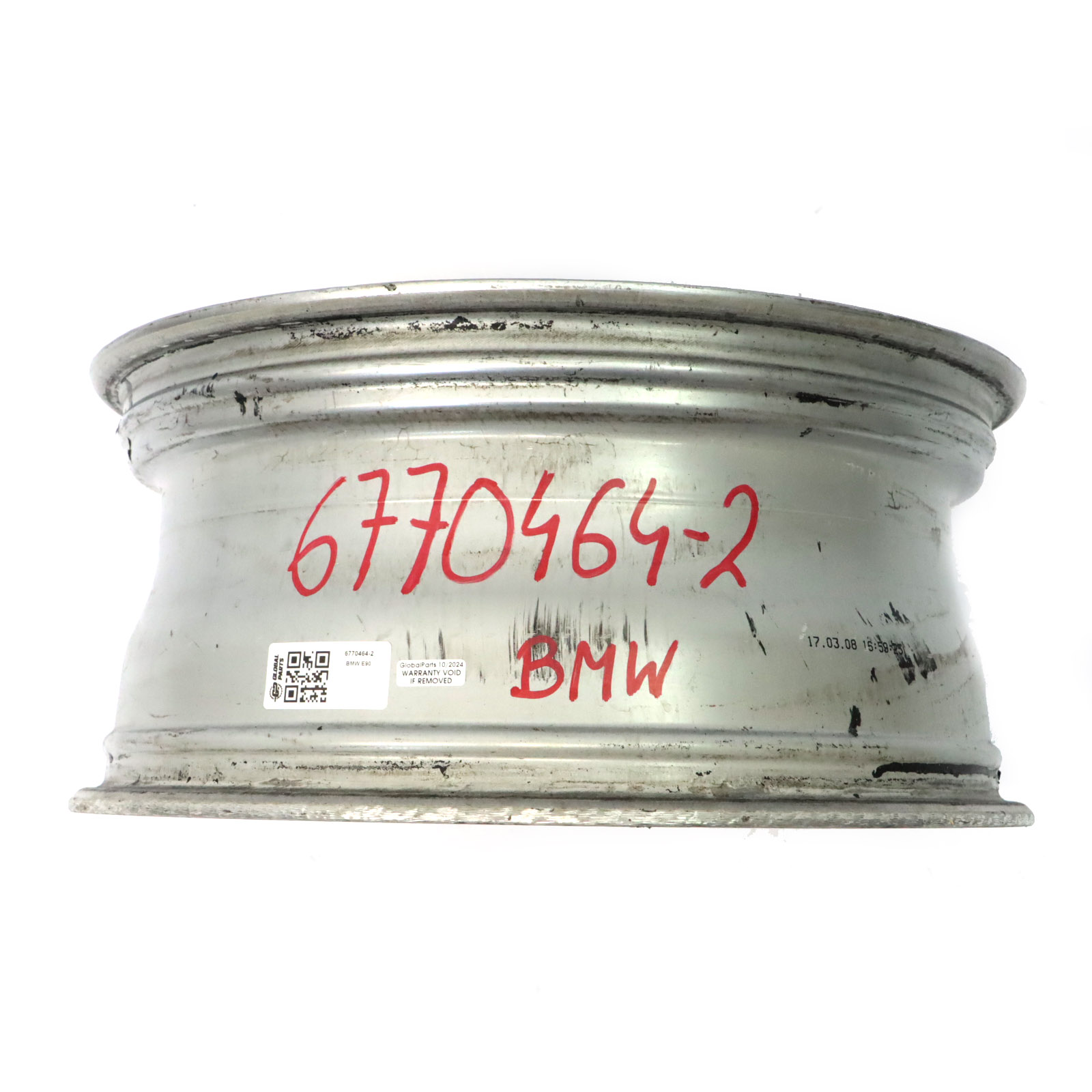 BMW E90 E91 E92 E93 Srebrna Felga Aluminiowa Przód 216 18" 8J ET34 6770464