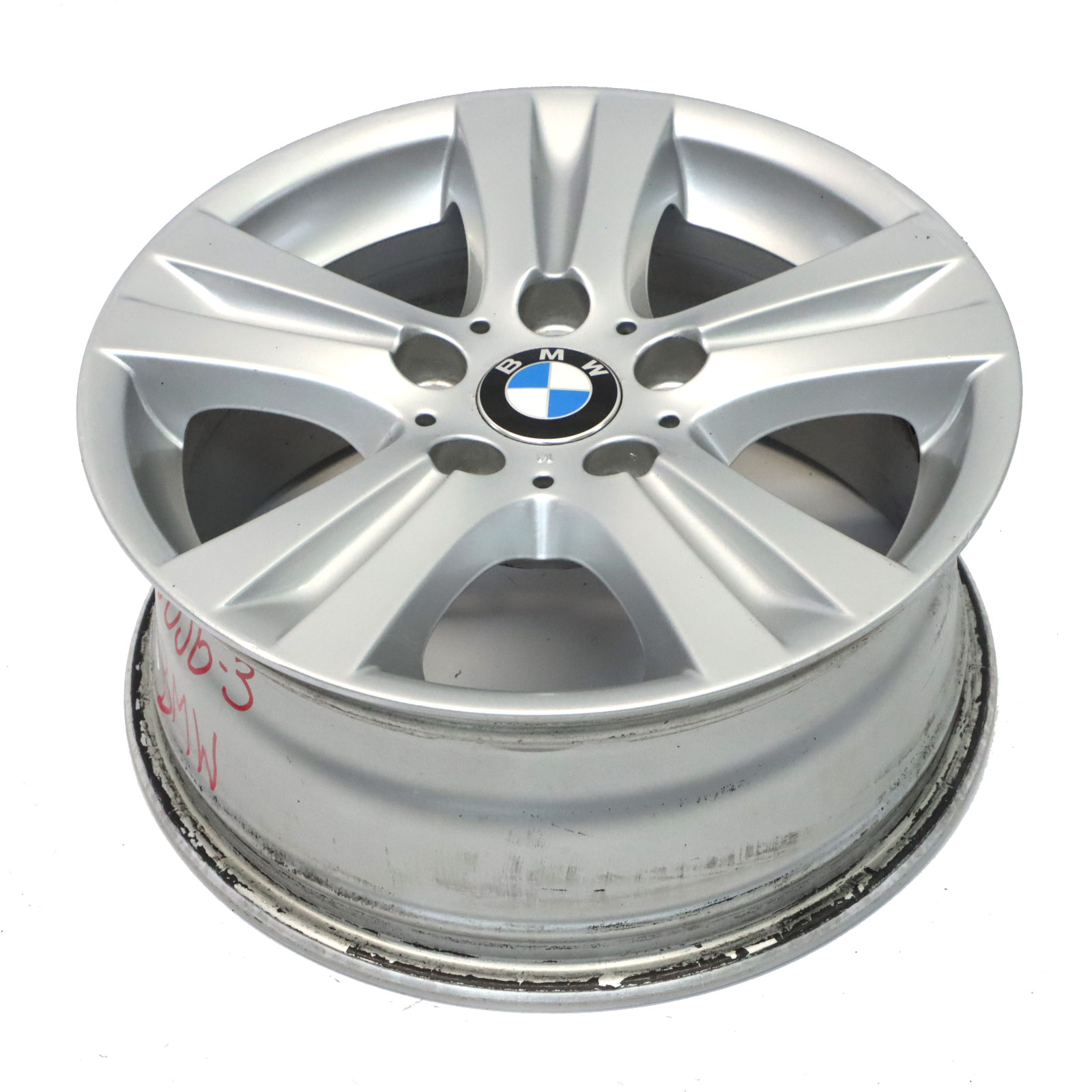 BMW 1 Series E81 E87 E88 Wheel Alloy Rim 16" 7J ET:44 Double Spoke 222 6779696