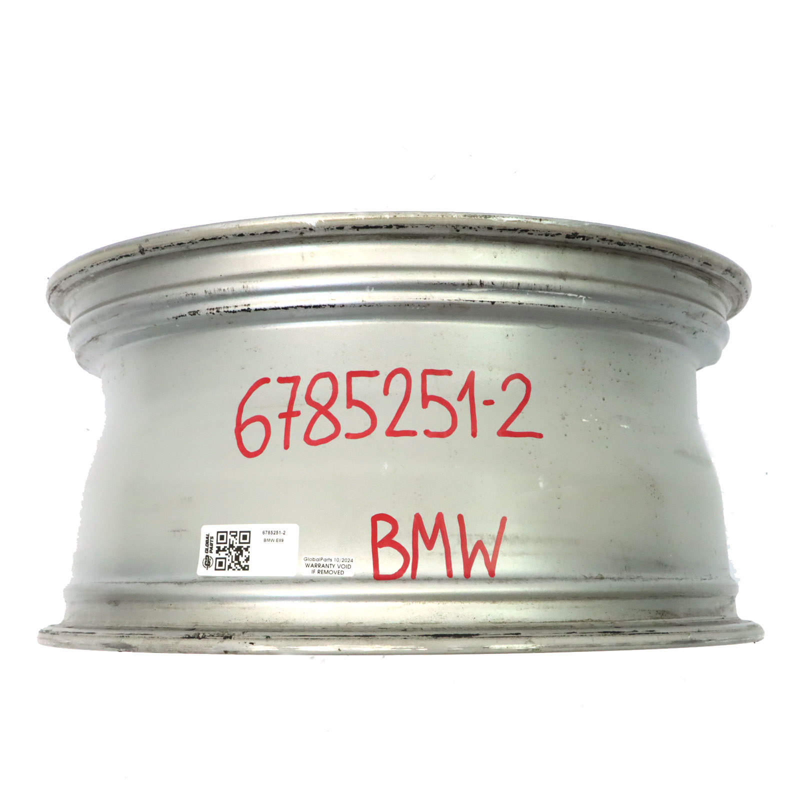 BMW Z4 E89 Tylna Srebrna Felga Aluminiowa 18" Multispoke ET:40 8.5J 6785251