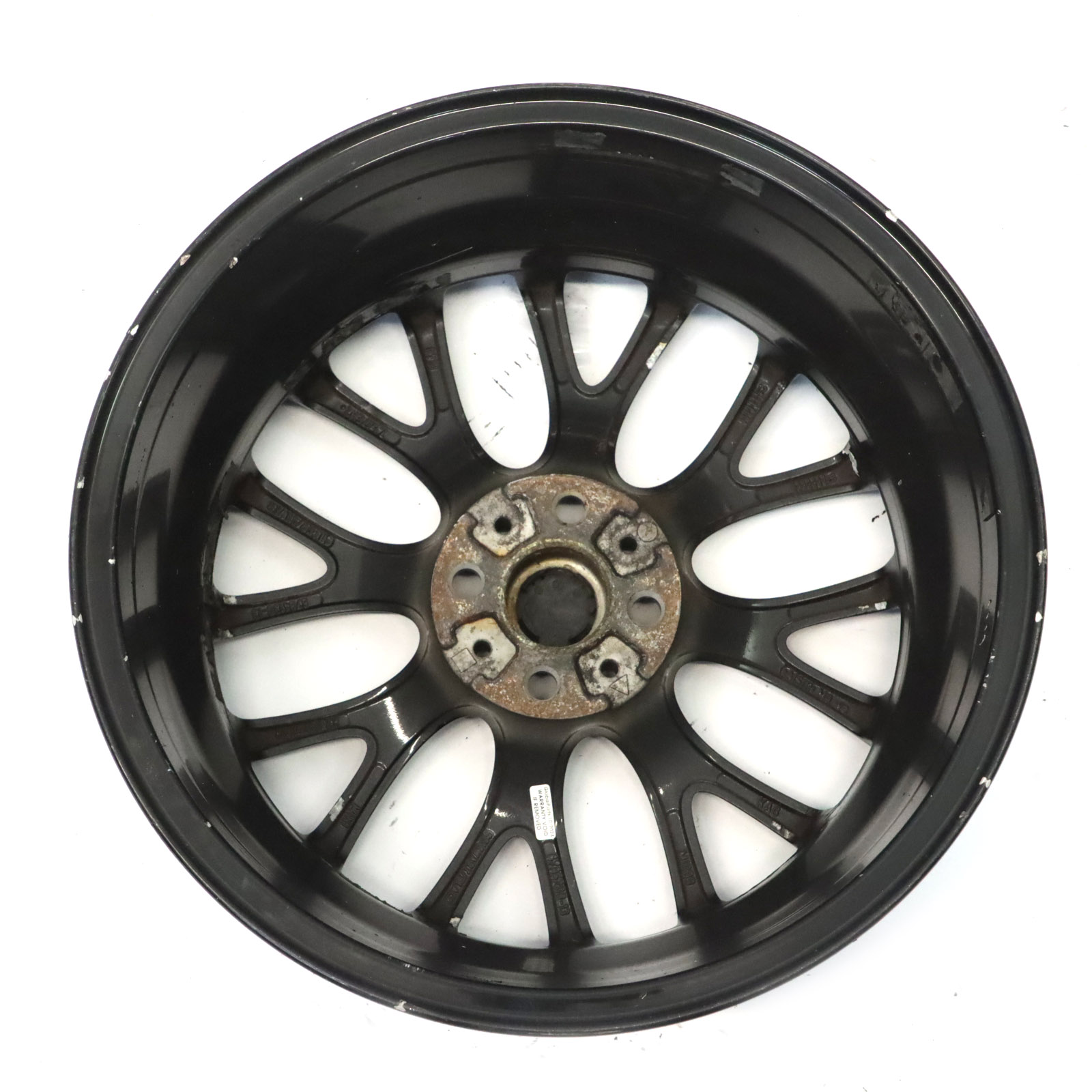 Mini R55 R56 Czarna Felga Aluminiowa 17" 7J ET:48 Cross Spoke Challenge