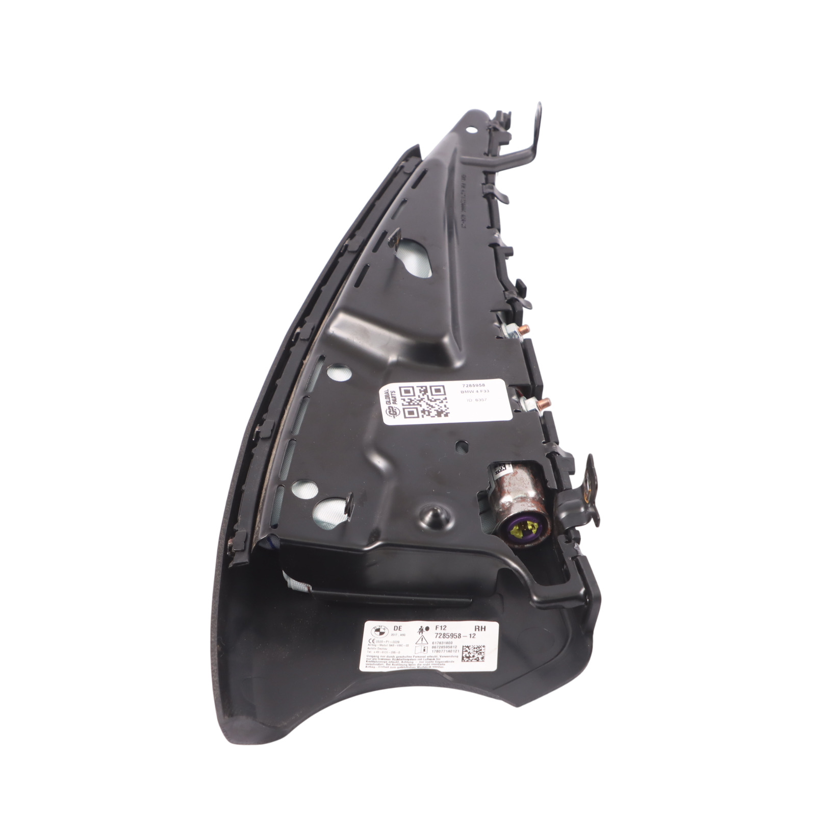 BMW F12 F33 F84 Poduszka Boczna Air Bag Fotela Przód Prawa Czarna 7285958