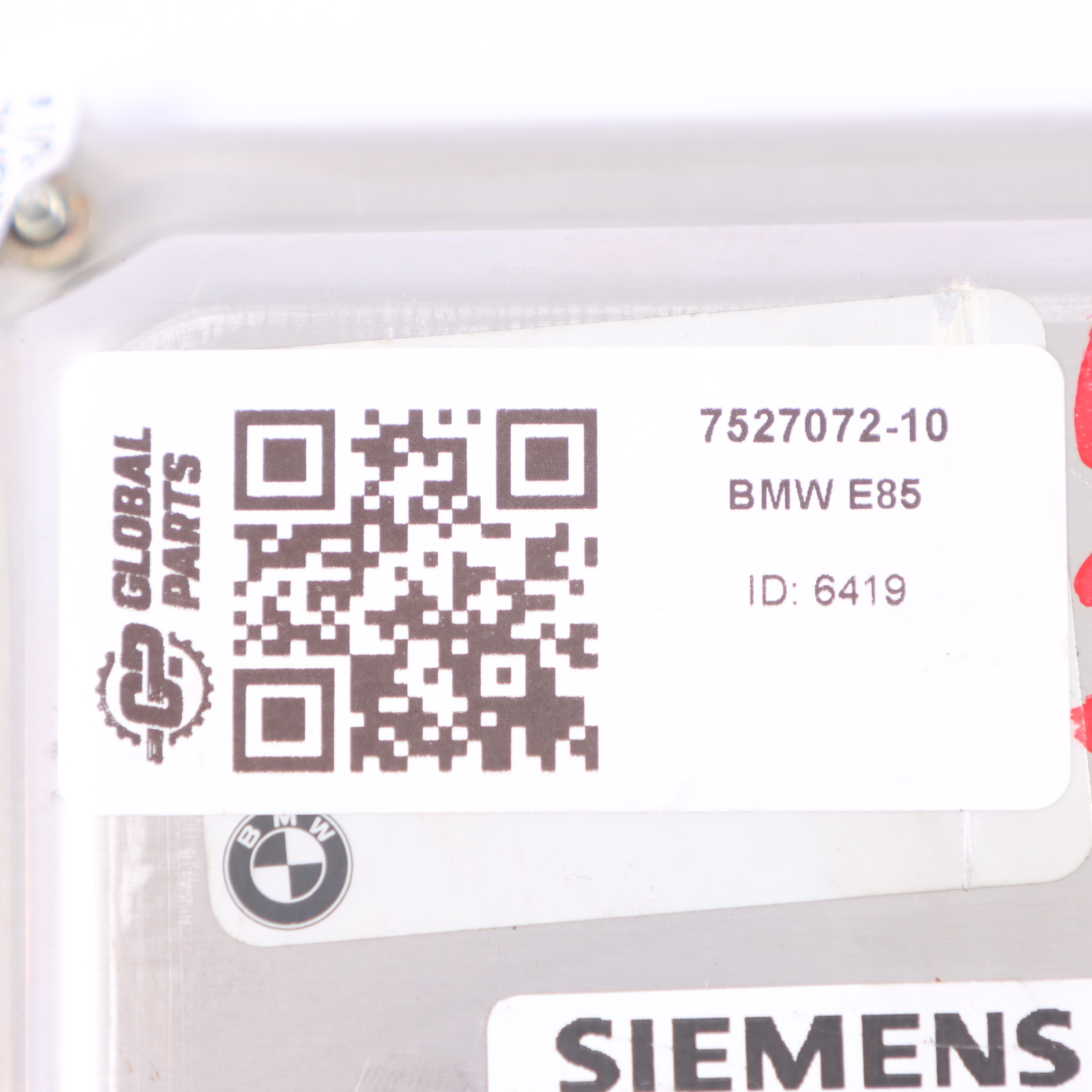 BMW Z4 E85 2.5i Silnik M54 192HP Komputer Silnika ECU 7527072 Zestaw