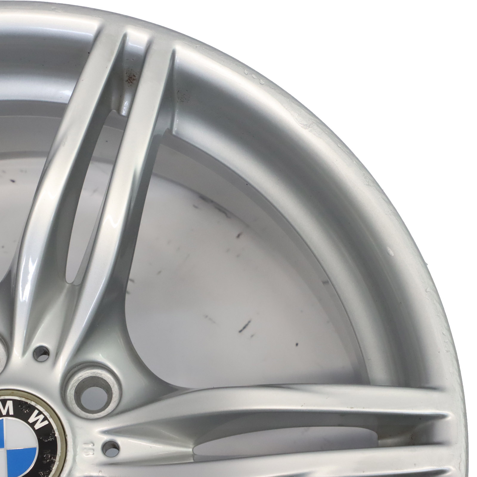 BMW Z4 E89 Przednia Srebrna Felga Aluminiowa 19" 8J ET:29 M Spoke 7842135