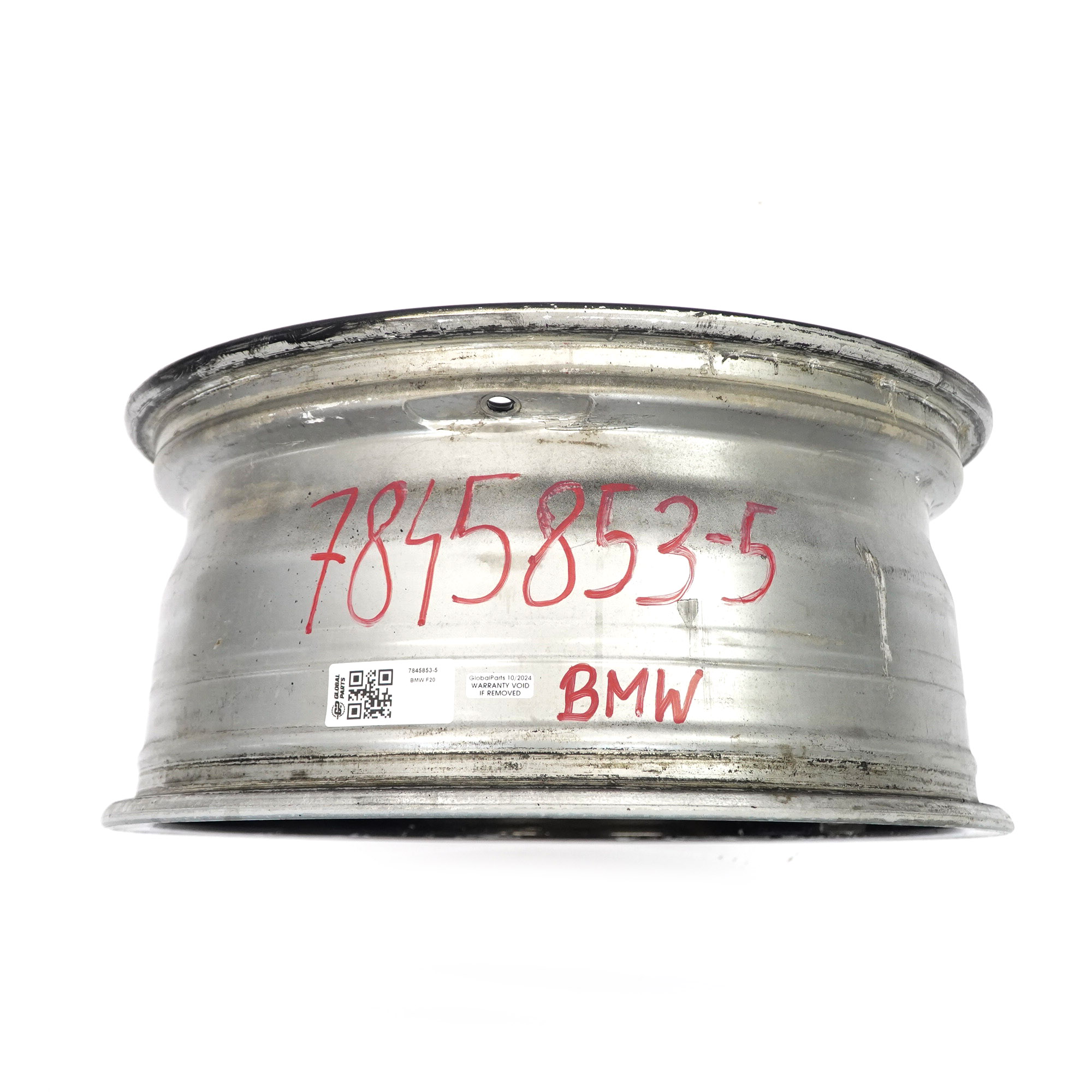 BMW F20 F21 F22 Tylna Czarna Felga Aluminiowa M 18" 8J ET:52 7845853 386