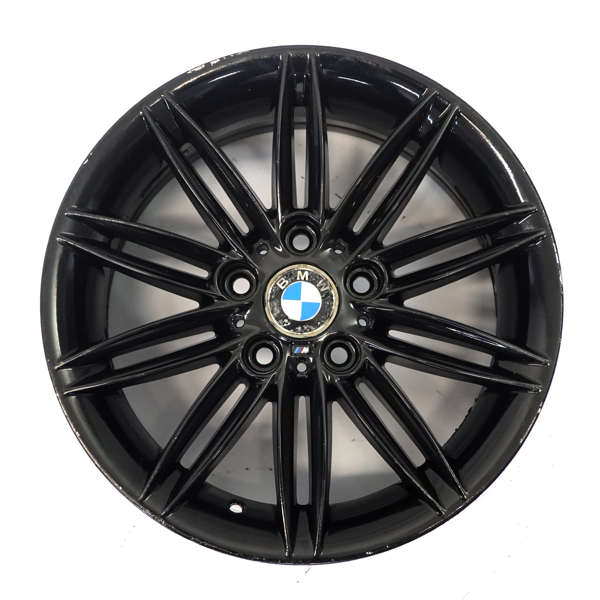 BMW E81 E82 E87 E88 Tylna Czarna Felgi Aluminiowa 17" 7,5J ET:47 M Double