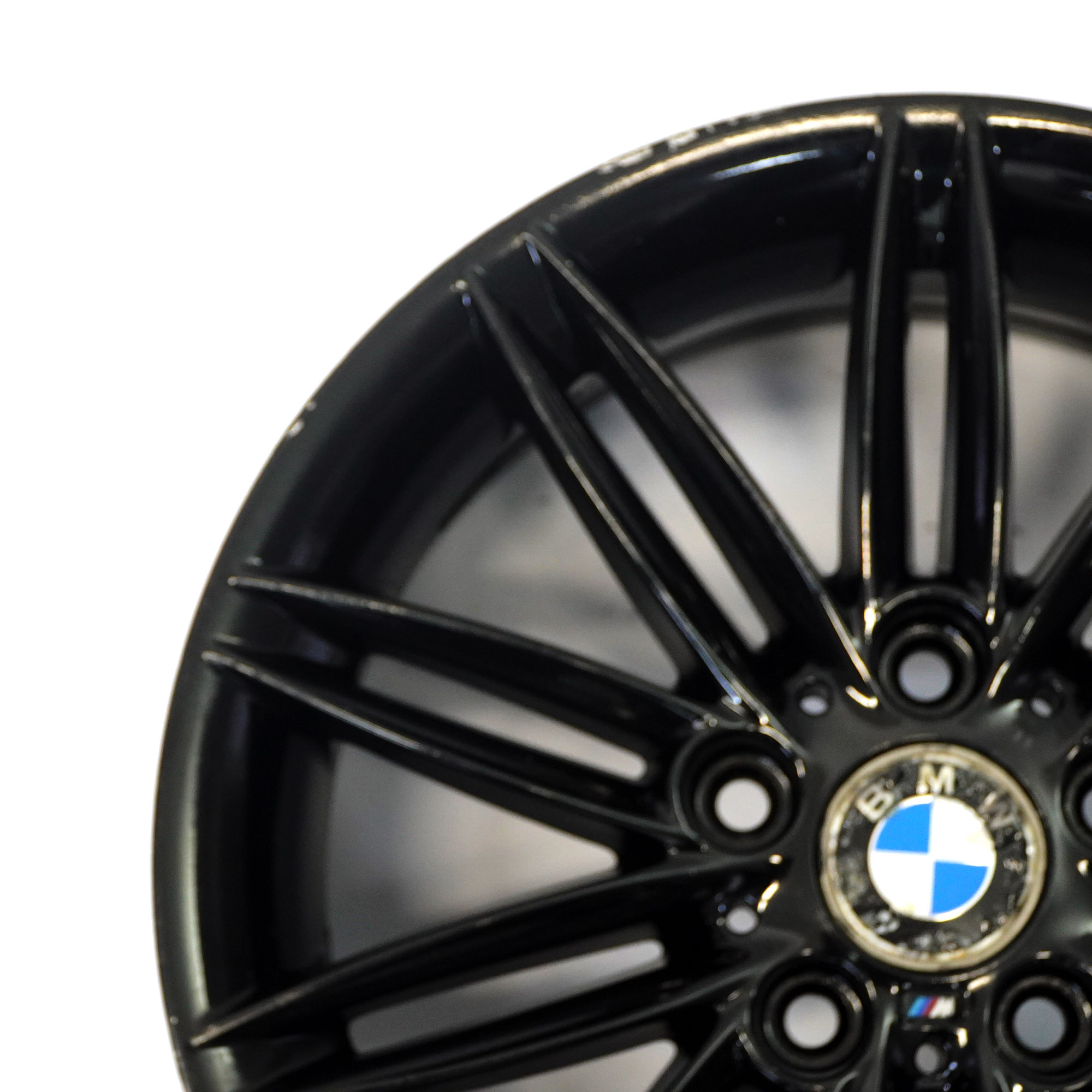 BMW E81 E82 E87 E88 Tylna Czarna Felgi Aluminiowa 17" 7,5J ET:47 M Double