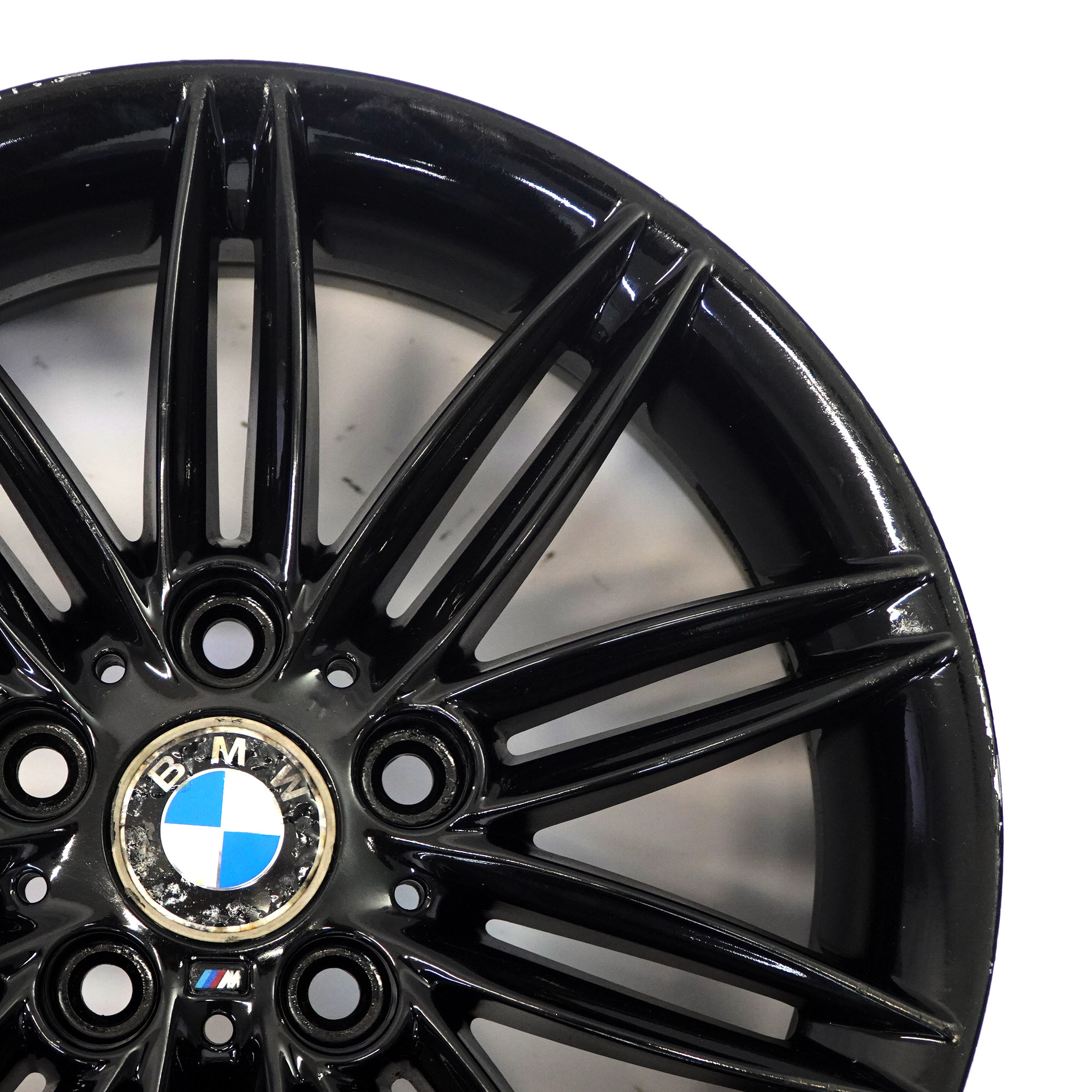 BMW E81 E82 E87 E88 Tylna Czarna Felgi Aluminiowa 17" 7,5J ET:47 M Double