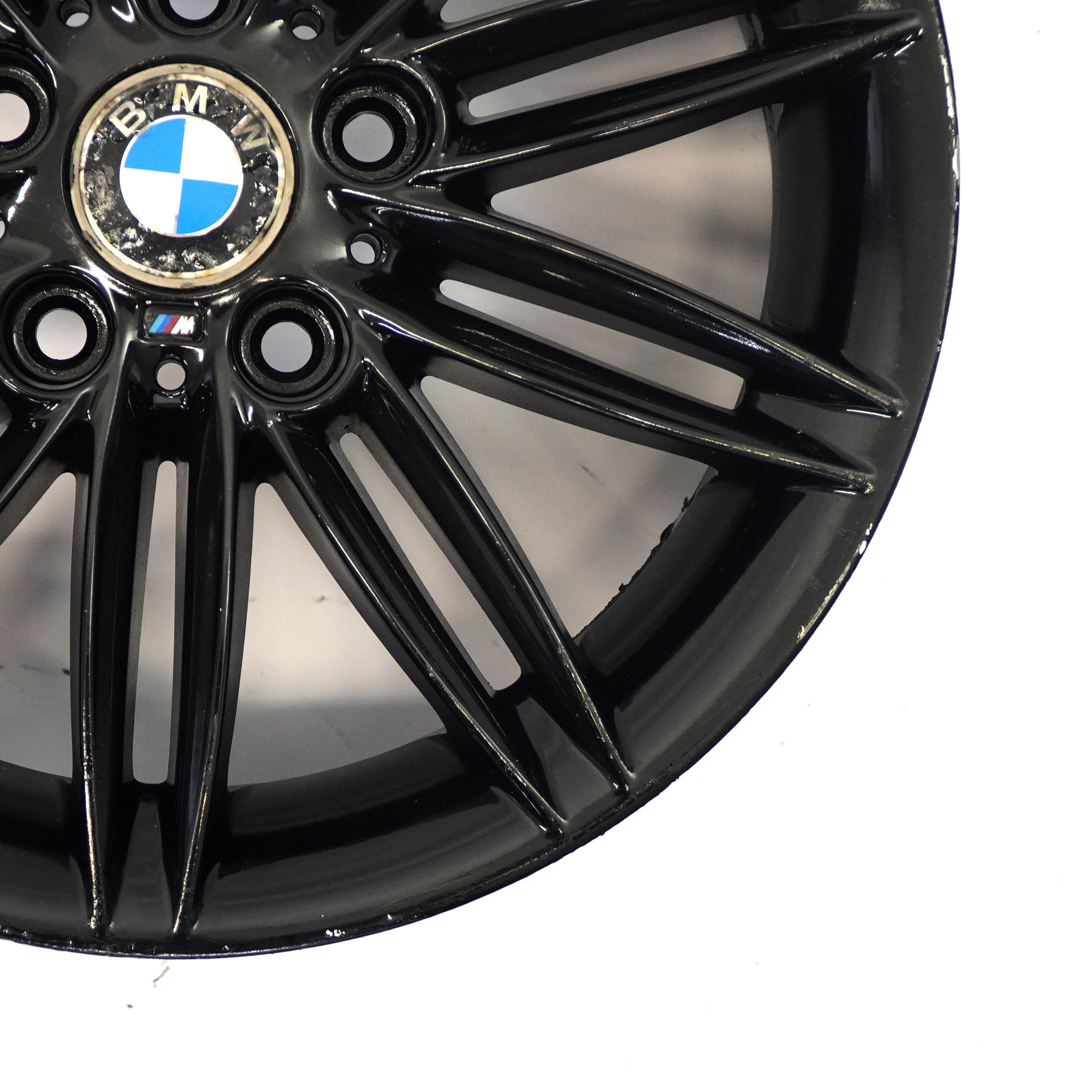 BMW E81 E82 E87 E88 Tylna Czarna Felgi Aluminiowa 17" 7,5J ET:47 M Double