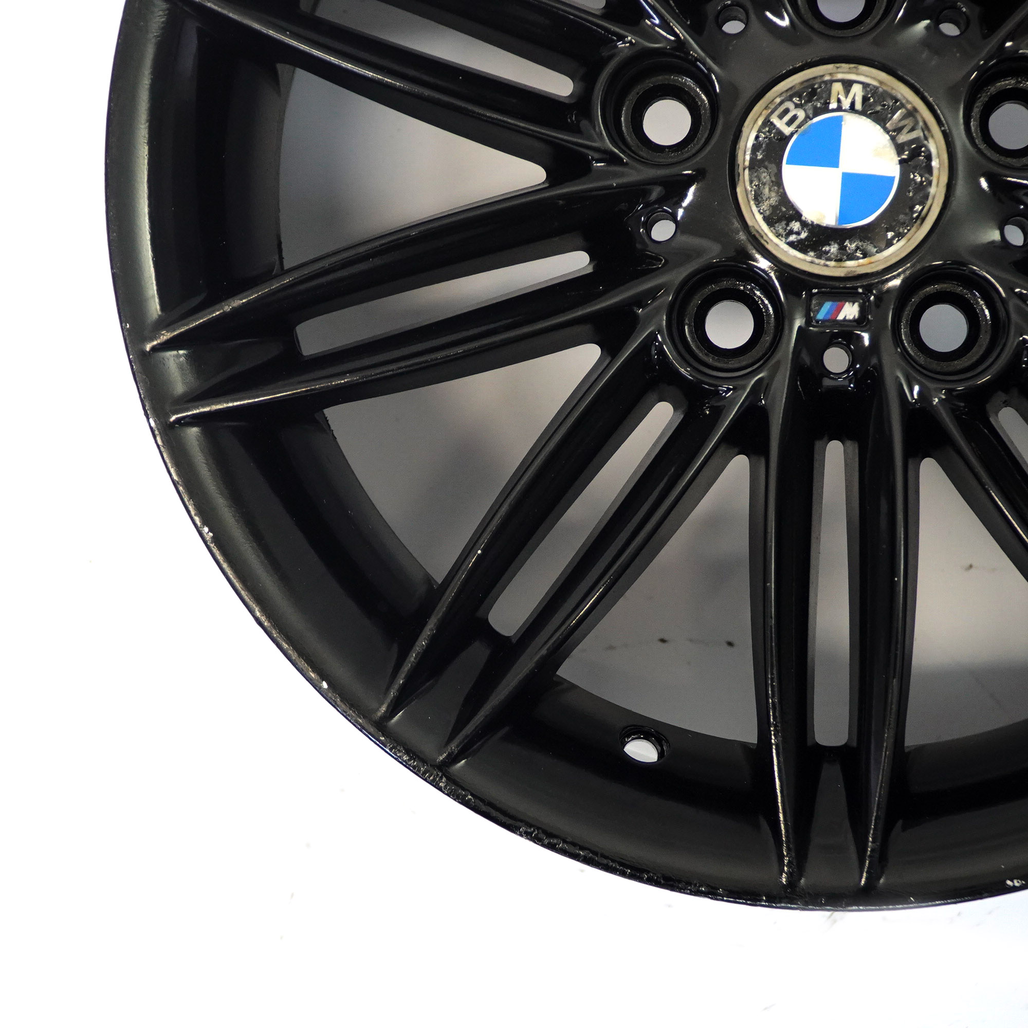 BMW E81 E82 E87 E88 Tylna Czarna Felgi Aluminiowa 17" 7,5J ET:47 M Double