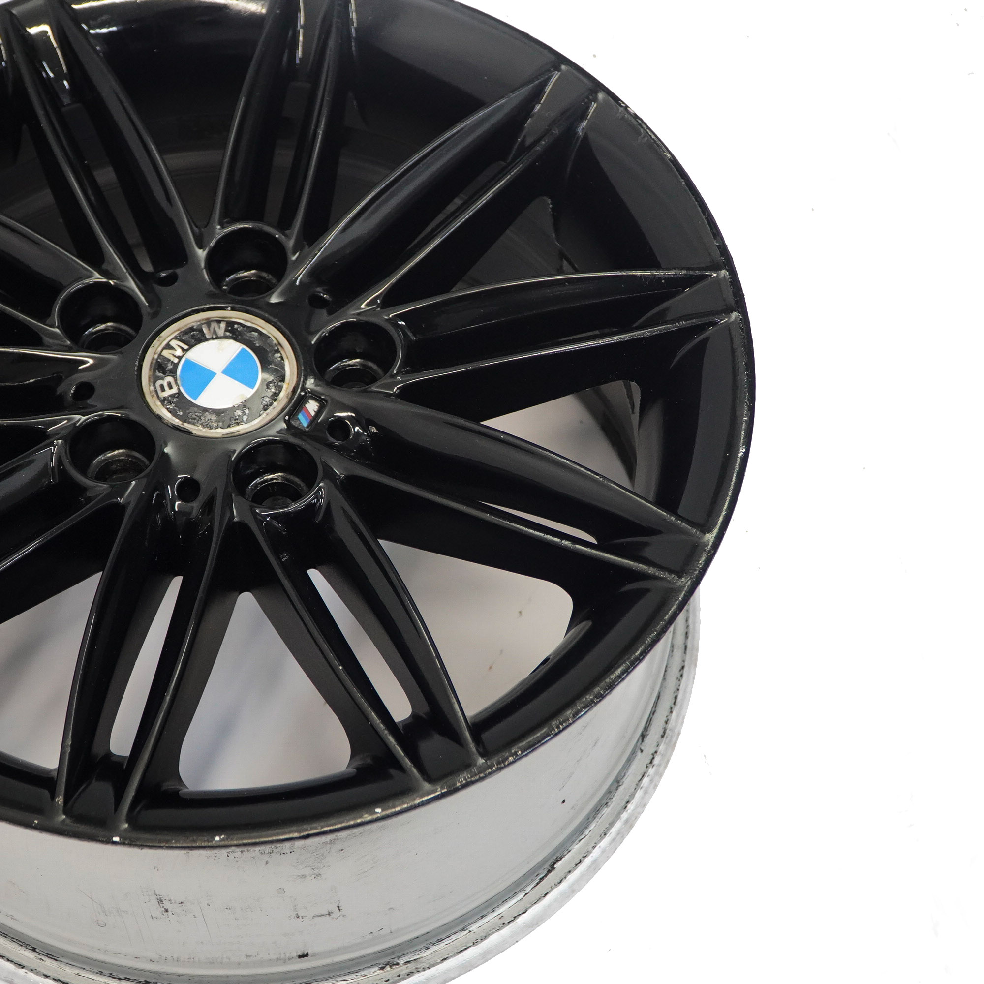 BMW E81 E82 E87 E88 Tylna Czarna Felgi Aluminiowa 17" 7,5J ET:47 M Double