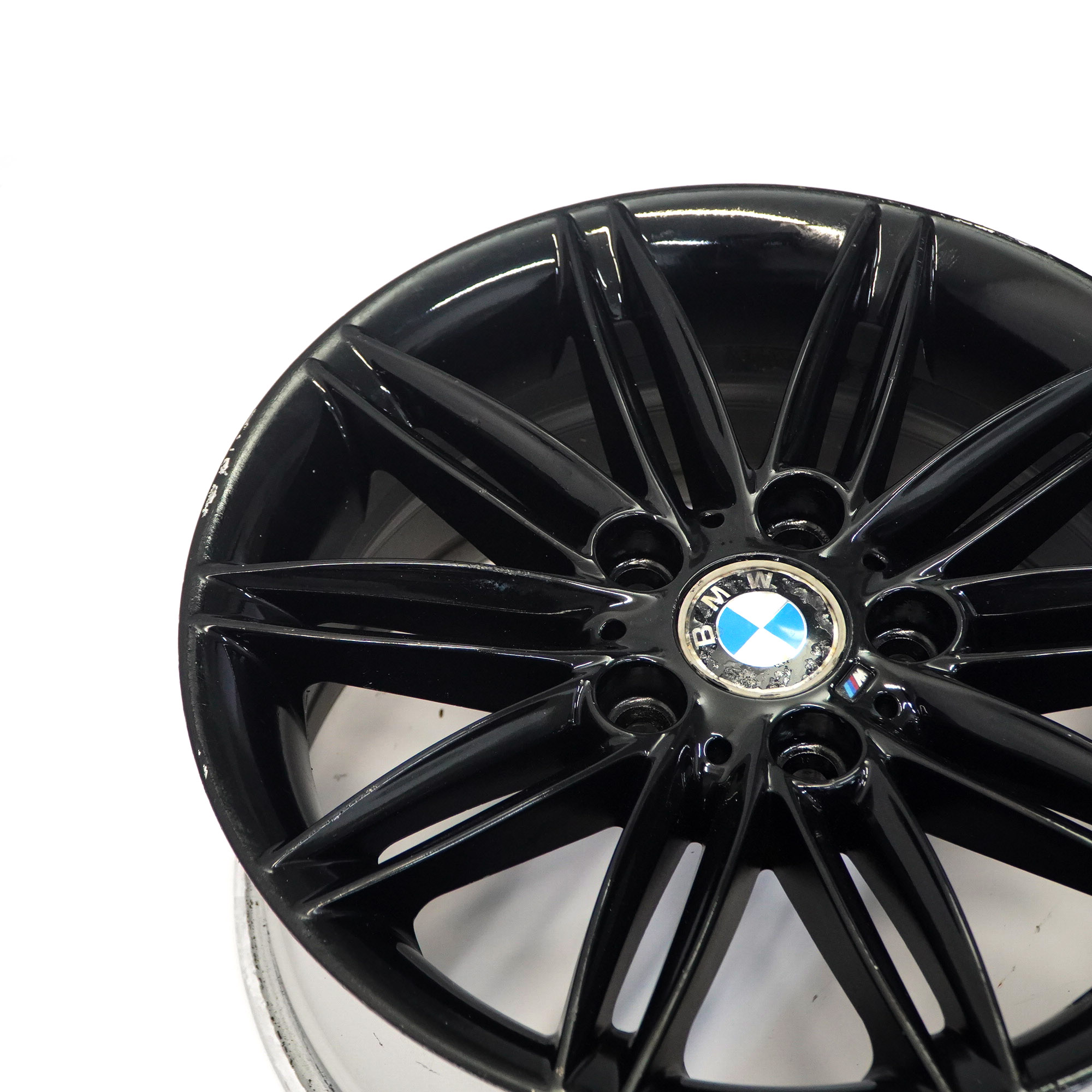 BMW E81 E82 E87 E88 Tylna Czarna Felgi Aluminiowa 17" 7,5J ET:47 M Double