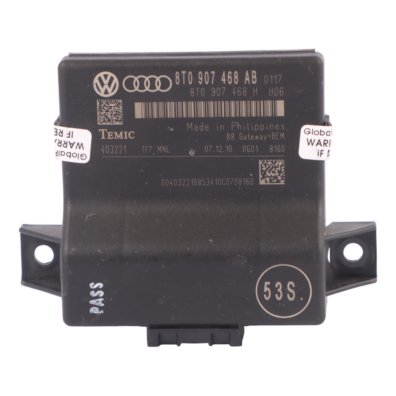 Audi A4 B8 2.0 TDI CAGA Sterownik Moduł Gateway ECU 8T0907468H