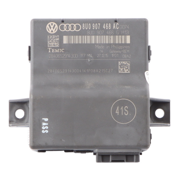 Audi A1 8X Q3 8U Moduł Sterownik Gateway 8U0907468AC