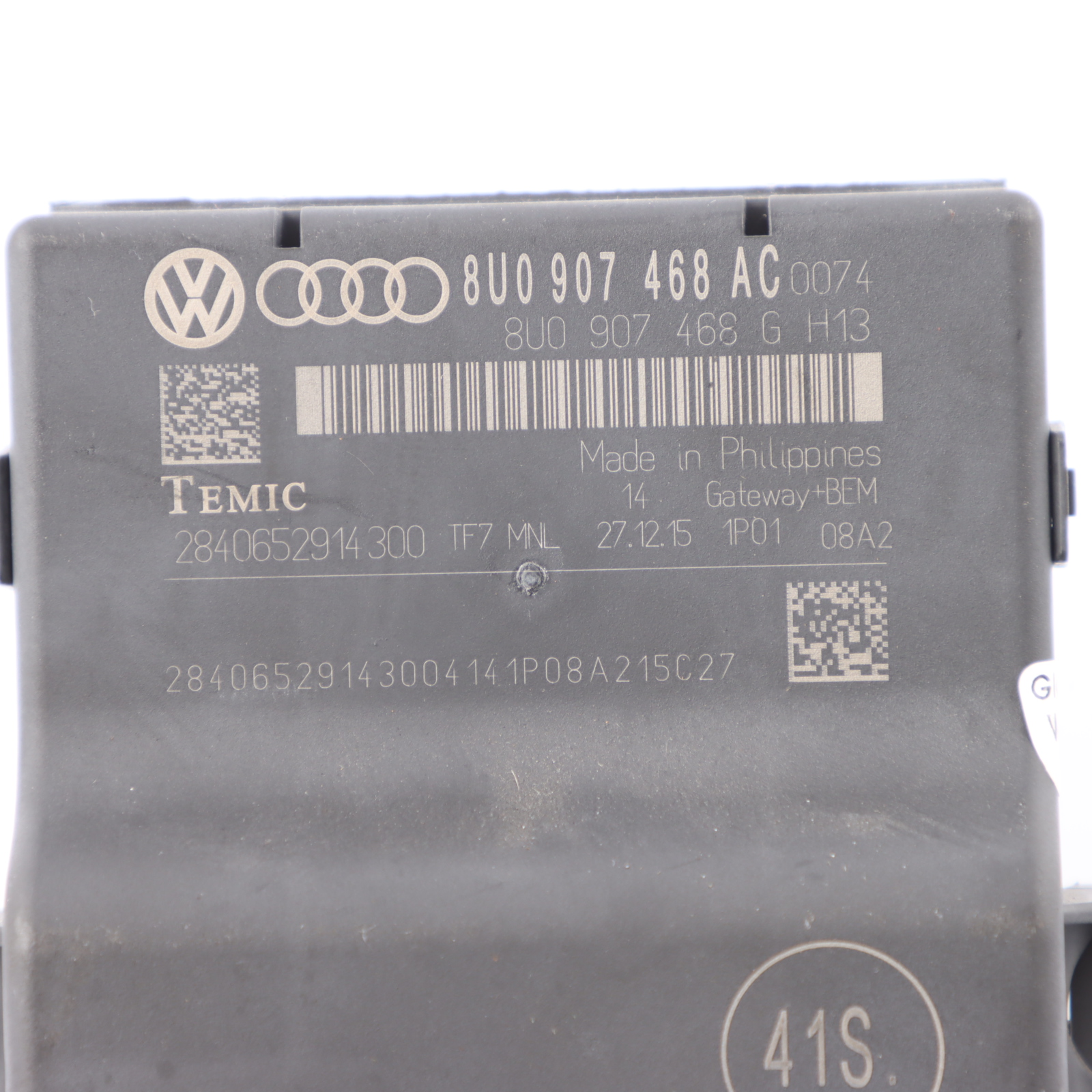 Audi A1 8X Q3 8U Moduł Sterownik Gateway 8U0907468AC