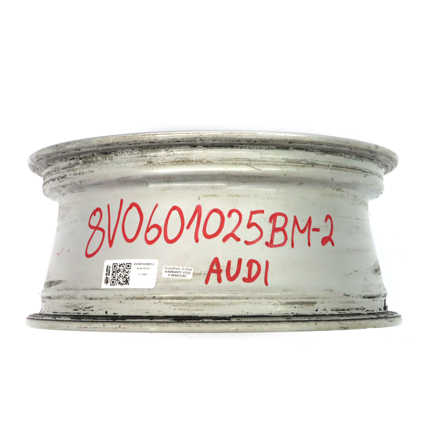 Audi A3 8V Srebrna Felga Aluminiowa 16" 6.5J ET46 8V0601025BM