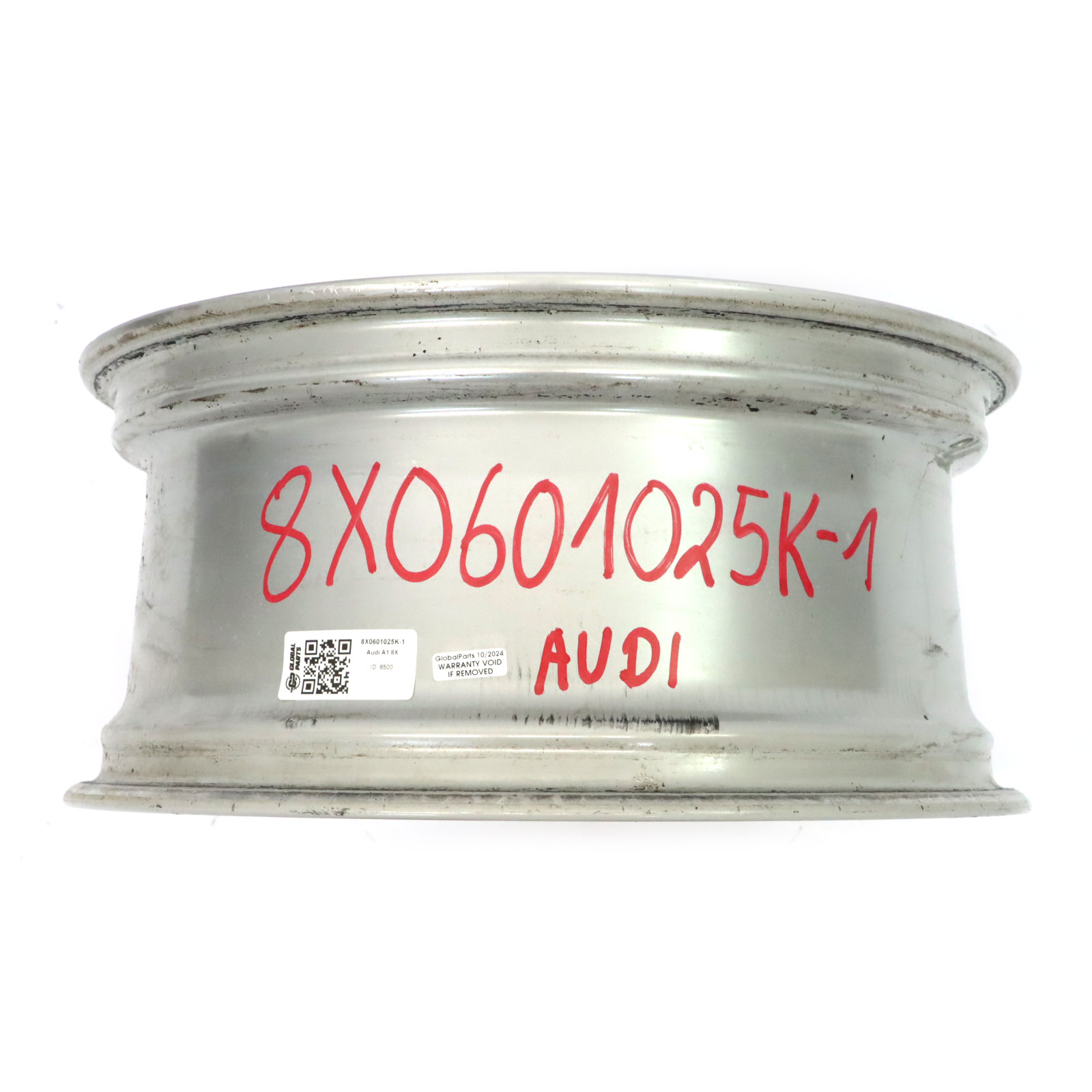 Audi A1 8X Srebrna Felga Aluminiowa 17" 7.5J ET36 8X0601025K