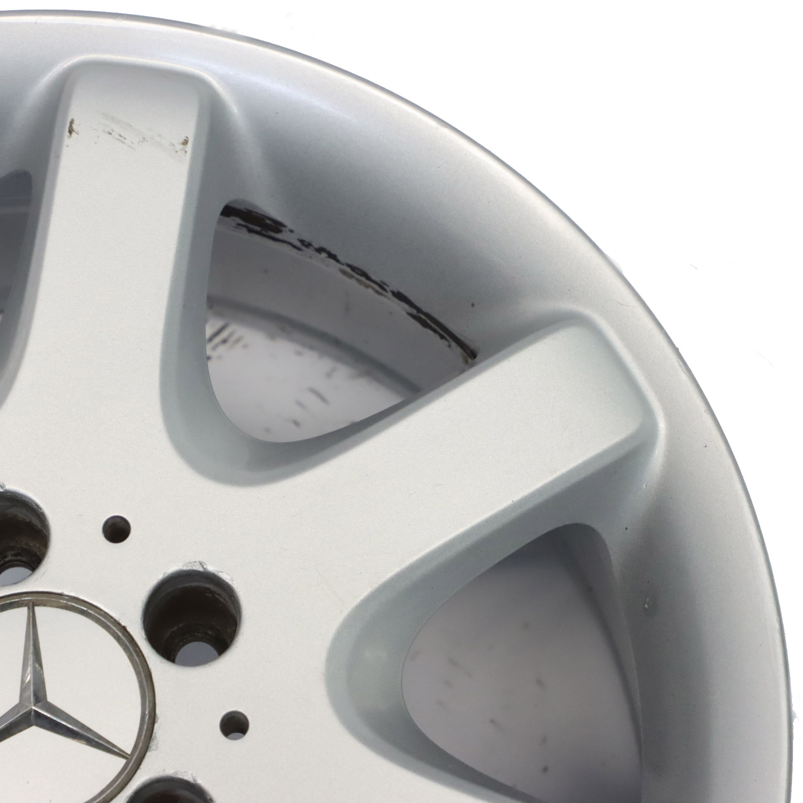 Mercedes ML W163 Srebrna Felga Aluminiowa 17" 8.5J ET52 A1634010902