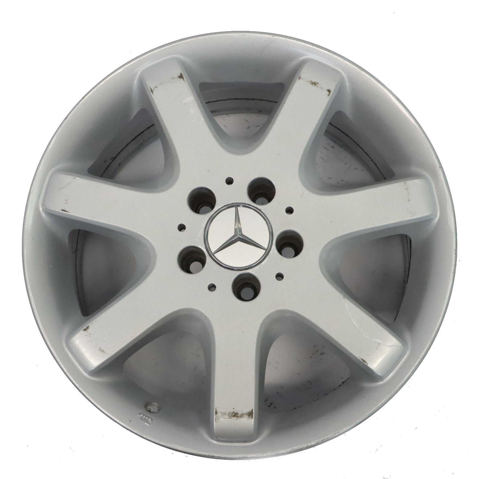 Mercedes ML W163 Srebrna Felga Aluminiowa 17" 8.5J ET52 A1634010902