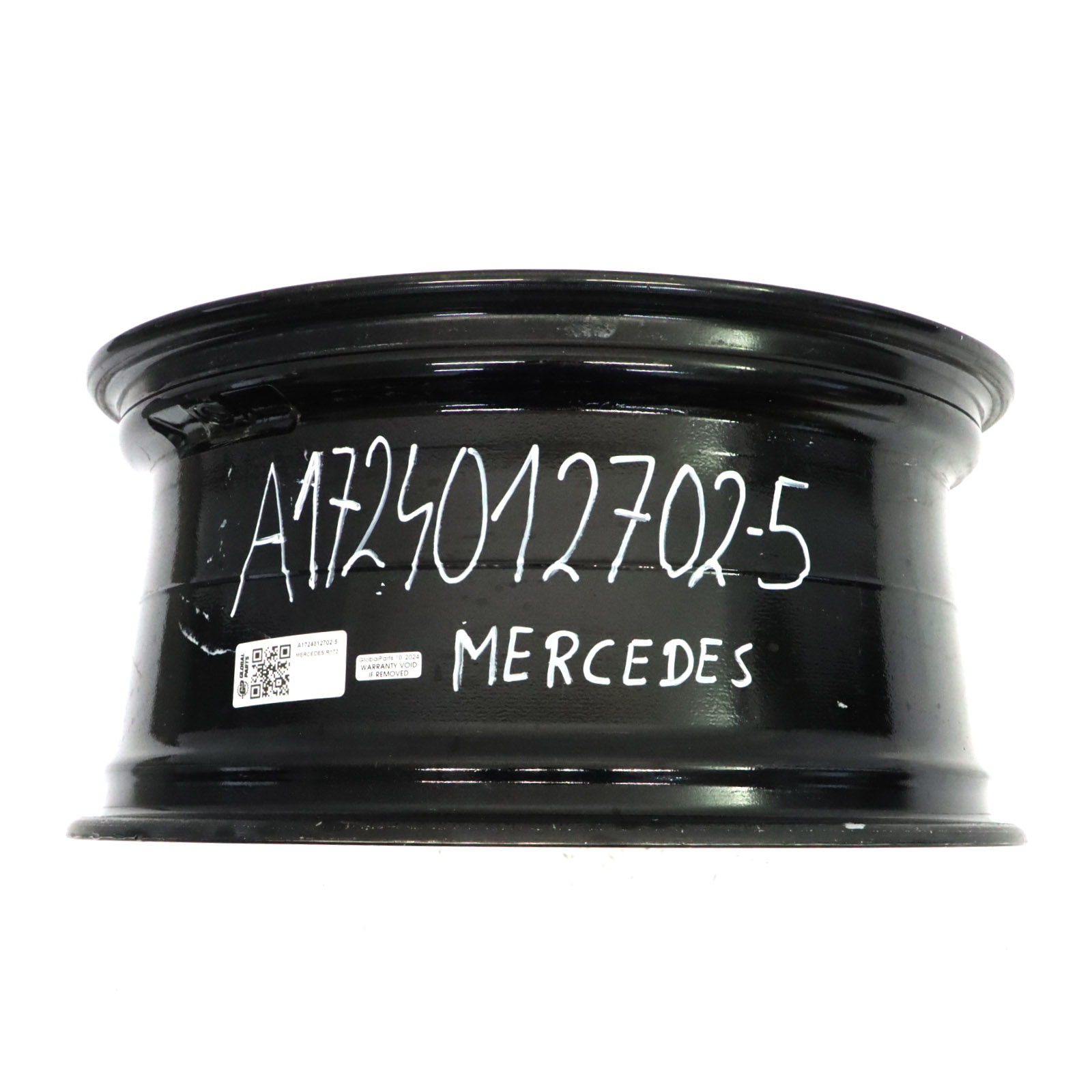 Mercedes R172 18" ET:36 8,5J Czarna Tylna Felga Aluminiowa A1724012702