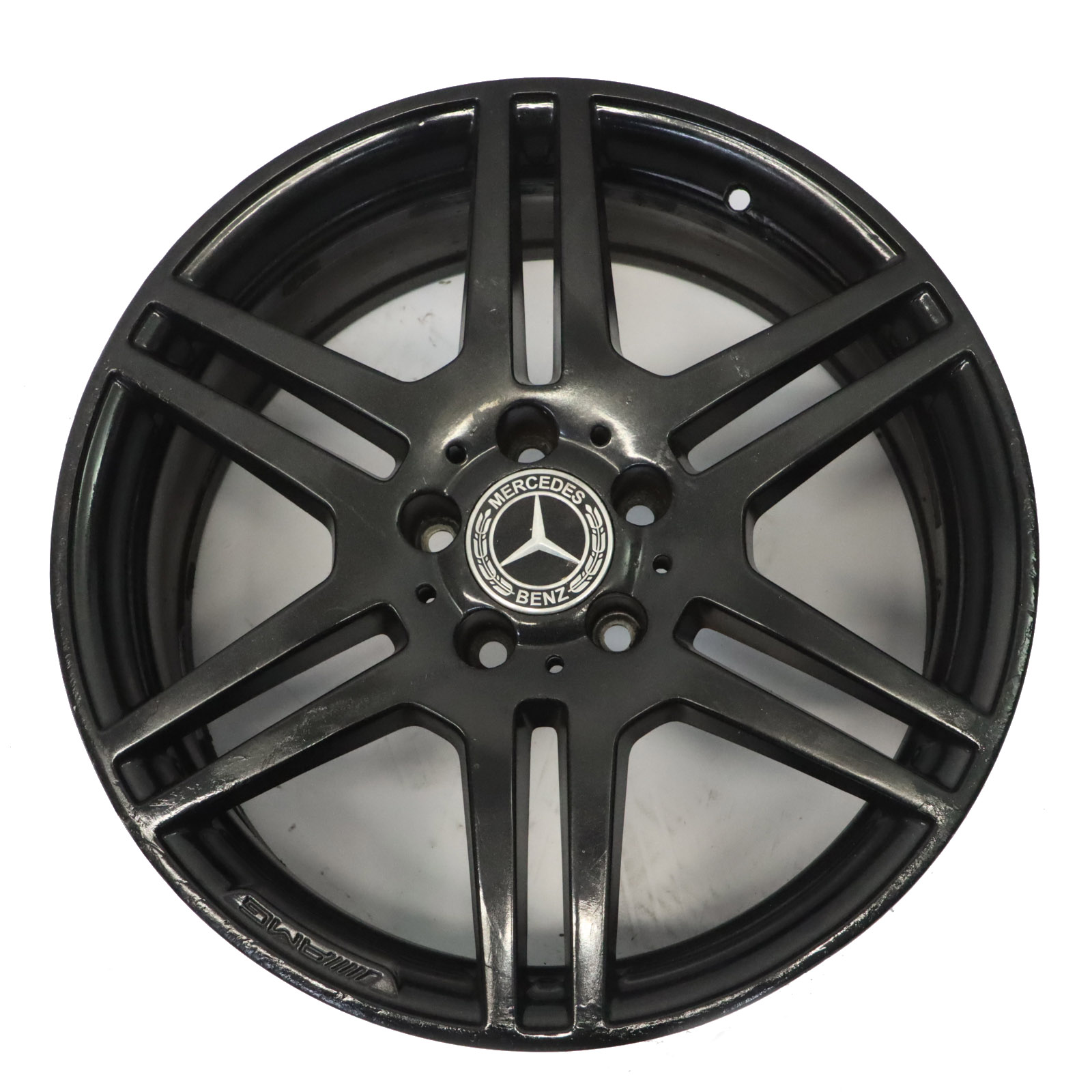 Mercedes C207 A207 AMG Przednia Czarna Felga Aluminiowa 18" 8J ET:45