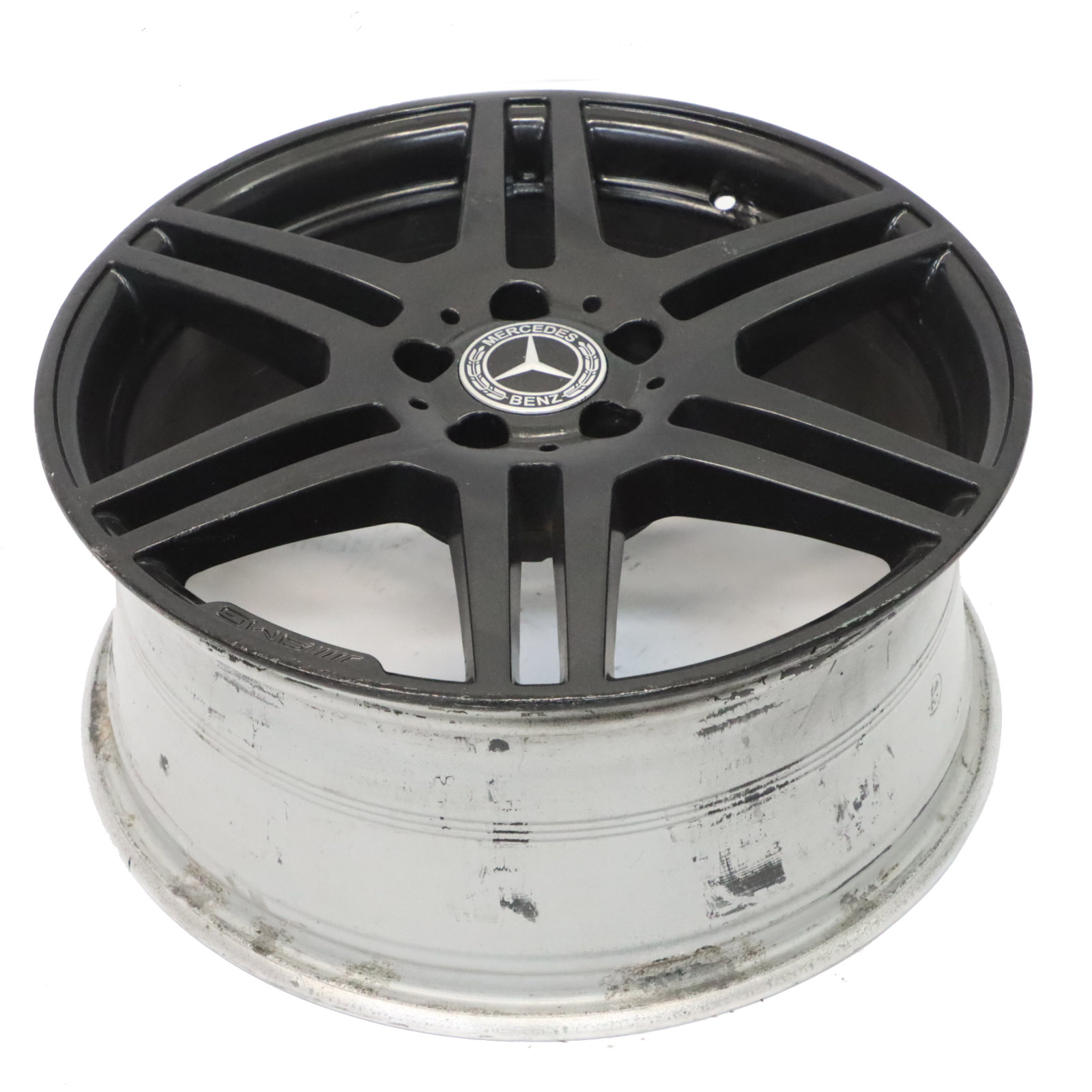 Mercedes C207 A207 AMG Przednia Czarna Felga Aluminiowa 18" 8J ET:45