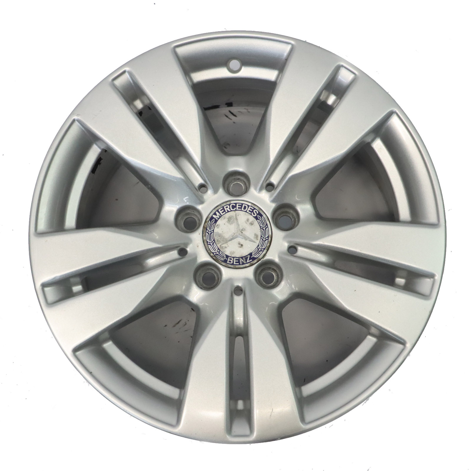 Mercedes W212 Srebrna Felga Aluminiowa 16" ET:46 8J A2124010202