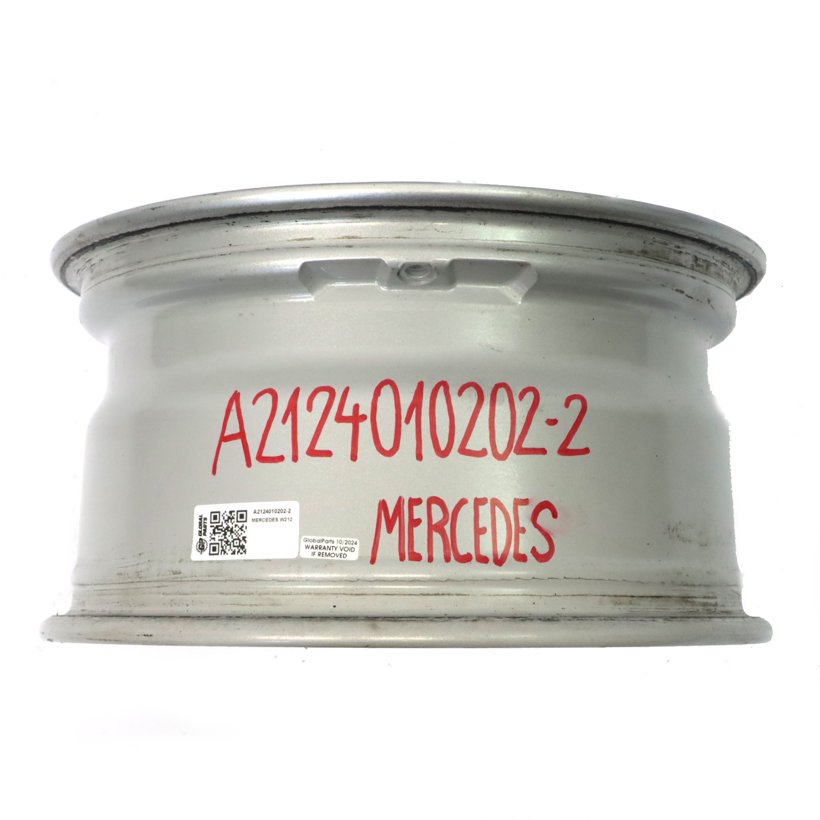 Mercedes W212 Srebrna Felga Aluminiowa 16" ET:46 8J A2124010202