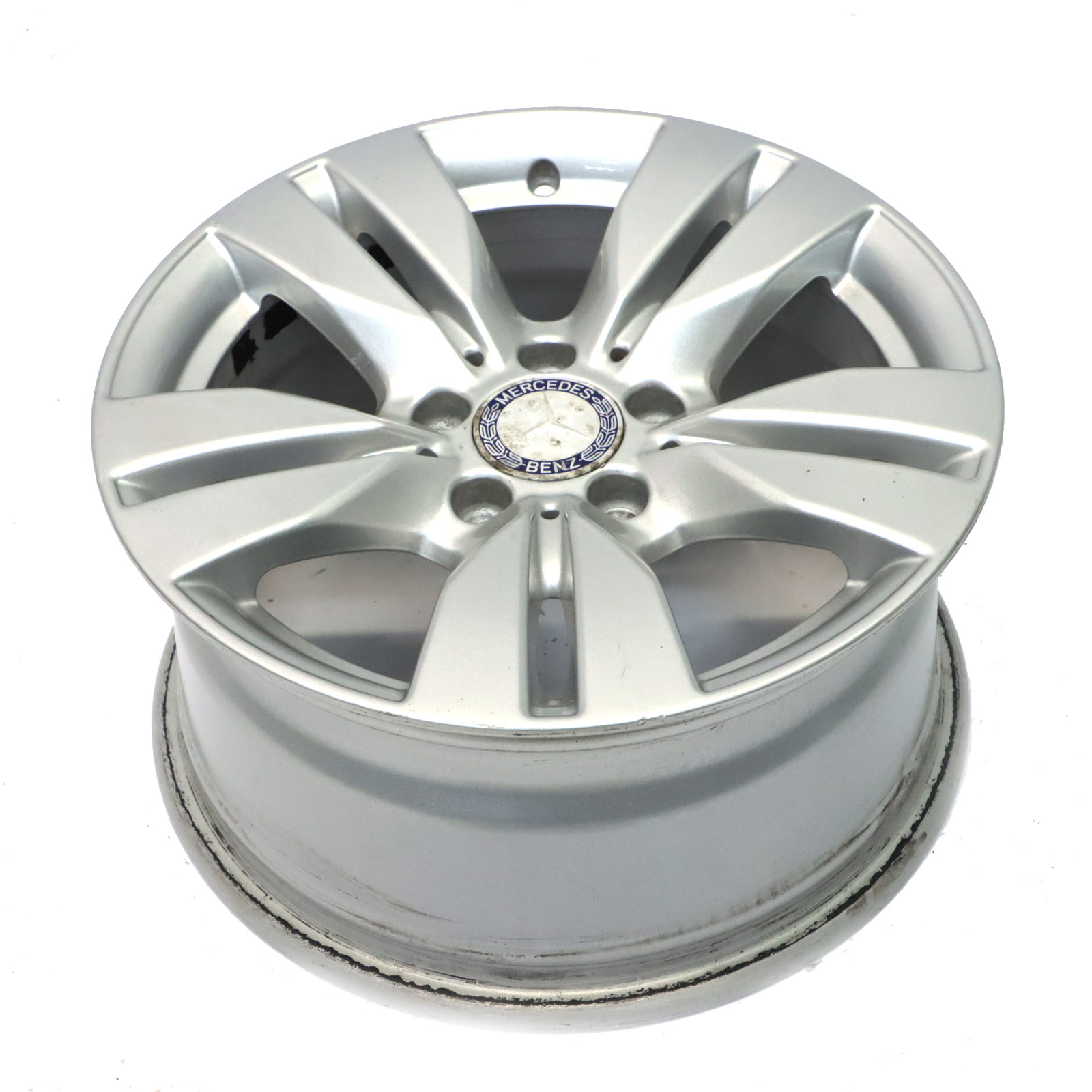 Mercedes W212 Srebrna Felga Aluminiowa 16" ET:46 8J A2124010202