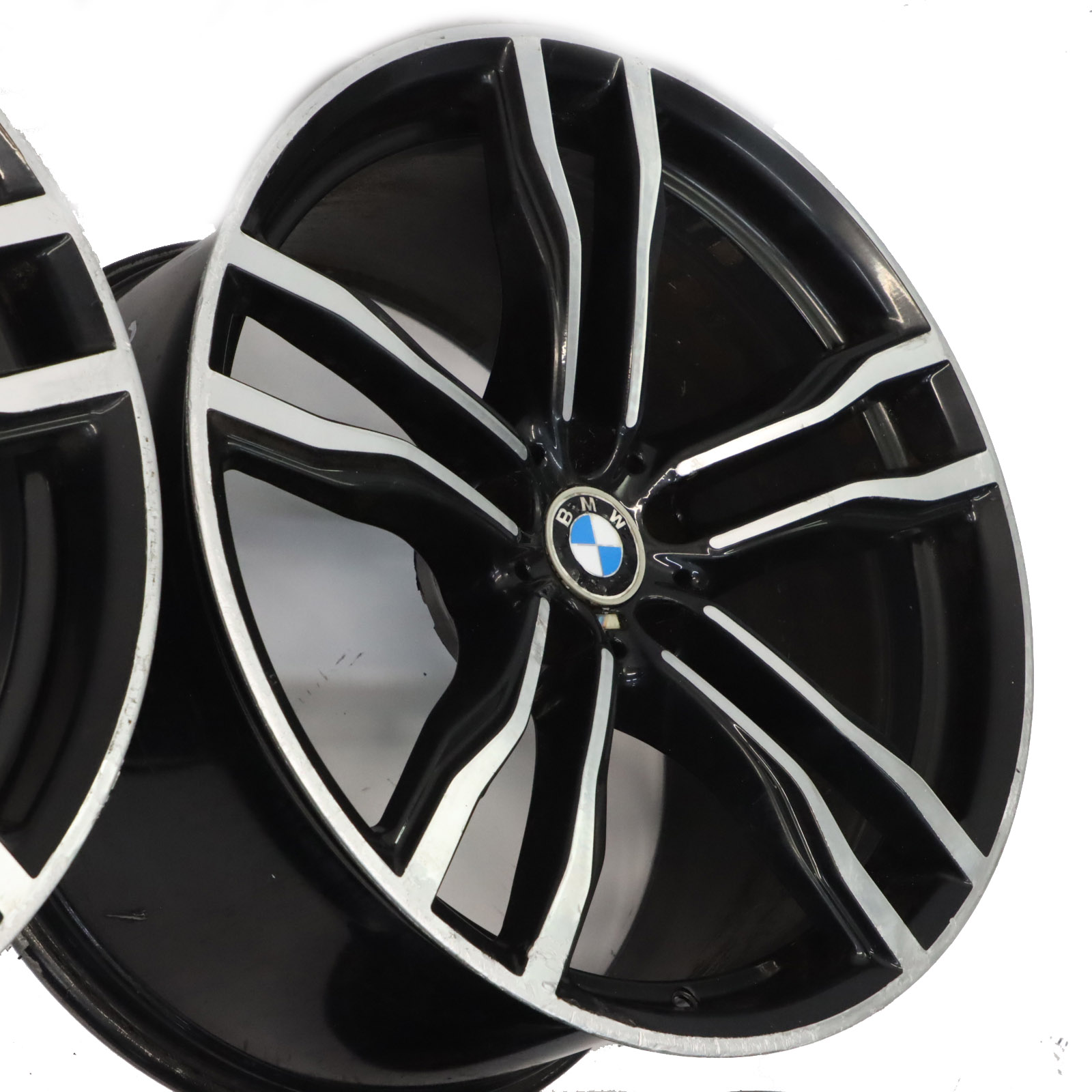 BMW X5 E70 21" Komplet Felg Aluminiowych Star Spoke Przód 10J Tył 11.5J