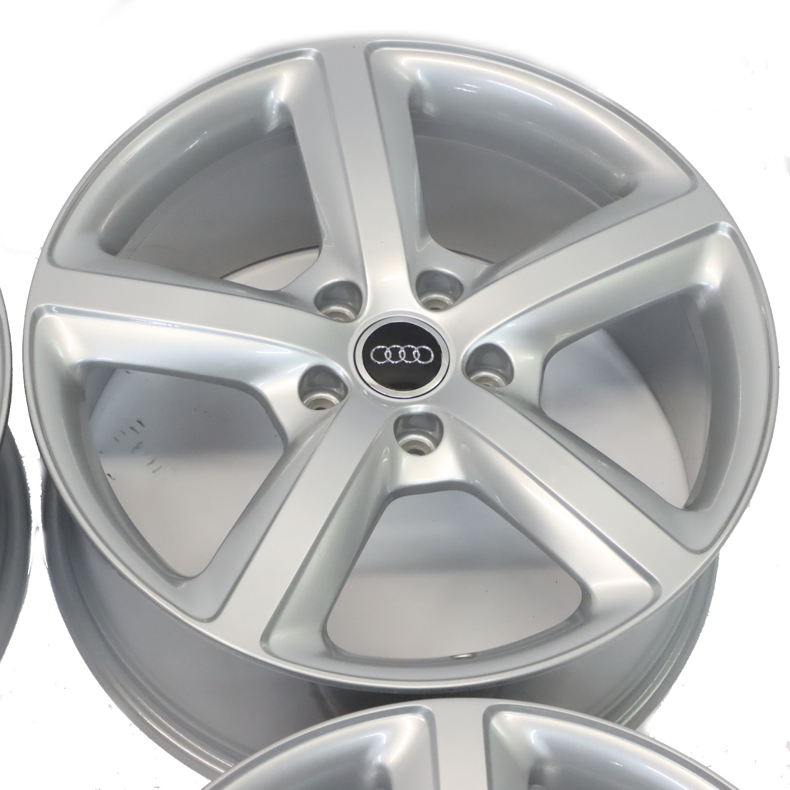 Audi Q7 4L Komplet Srebrnych Felg Aluminiowych 20" 9J ET:60 4L0601025H