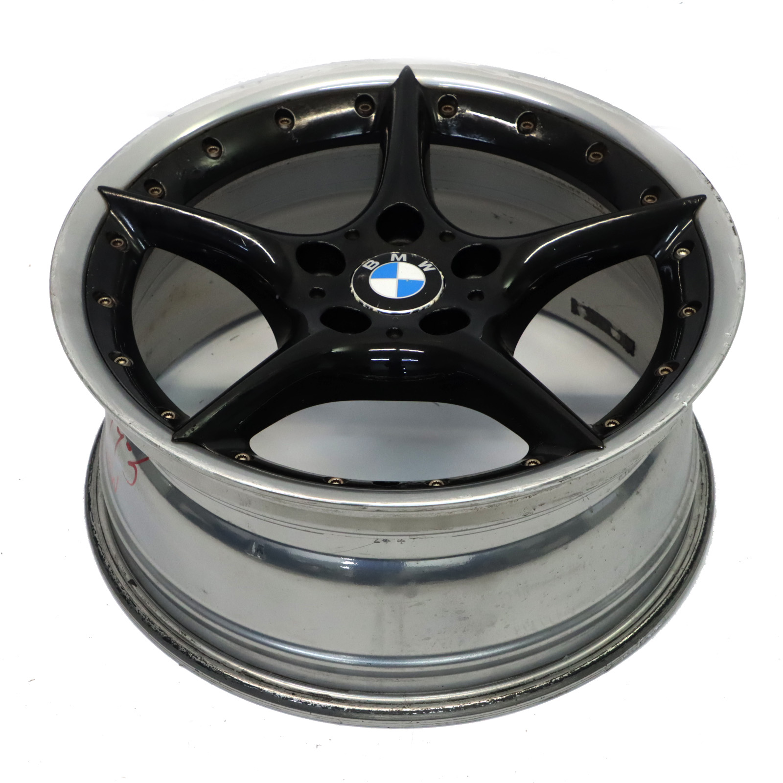 BMW Z4 E85 E86 Czarna Felga Przednia 18" ET:47 8J Star Spoke 108 6758194