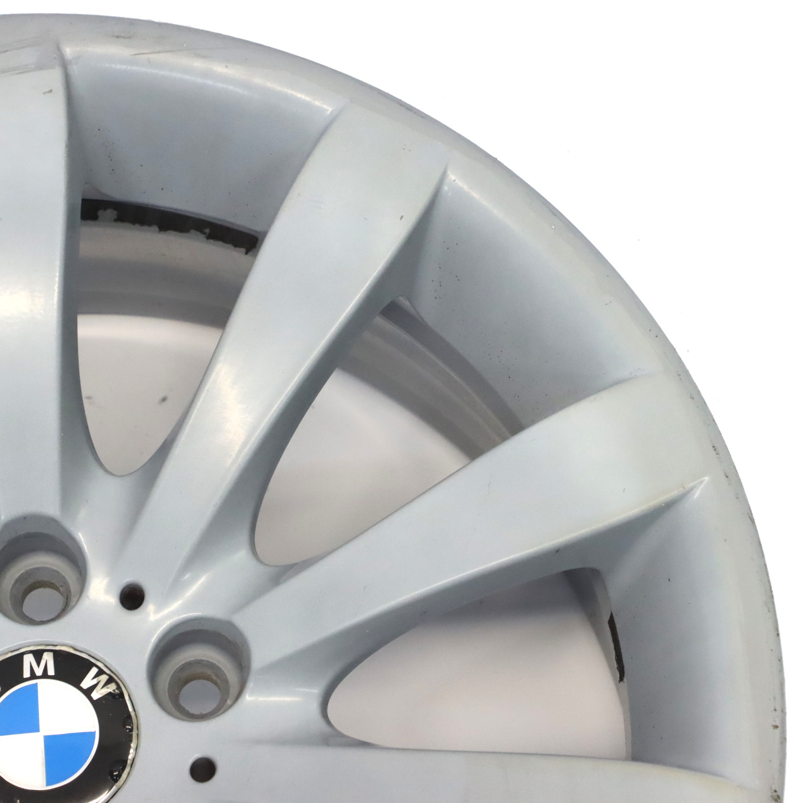 BMW E63 E64 Srebrna Felga Aluminiowa 19" Star Spoke 218 8,5J ET:14 6770941