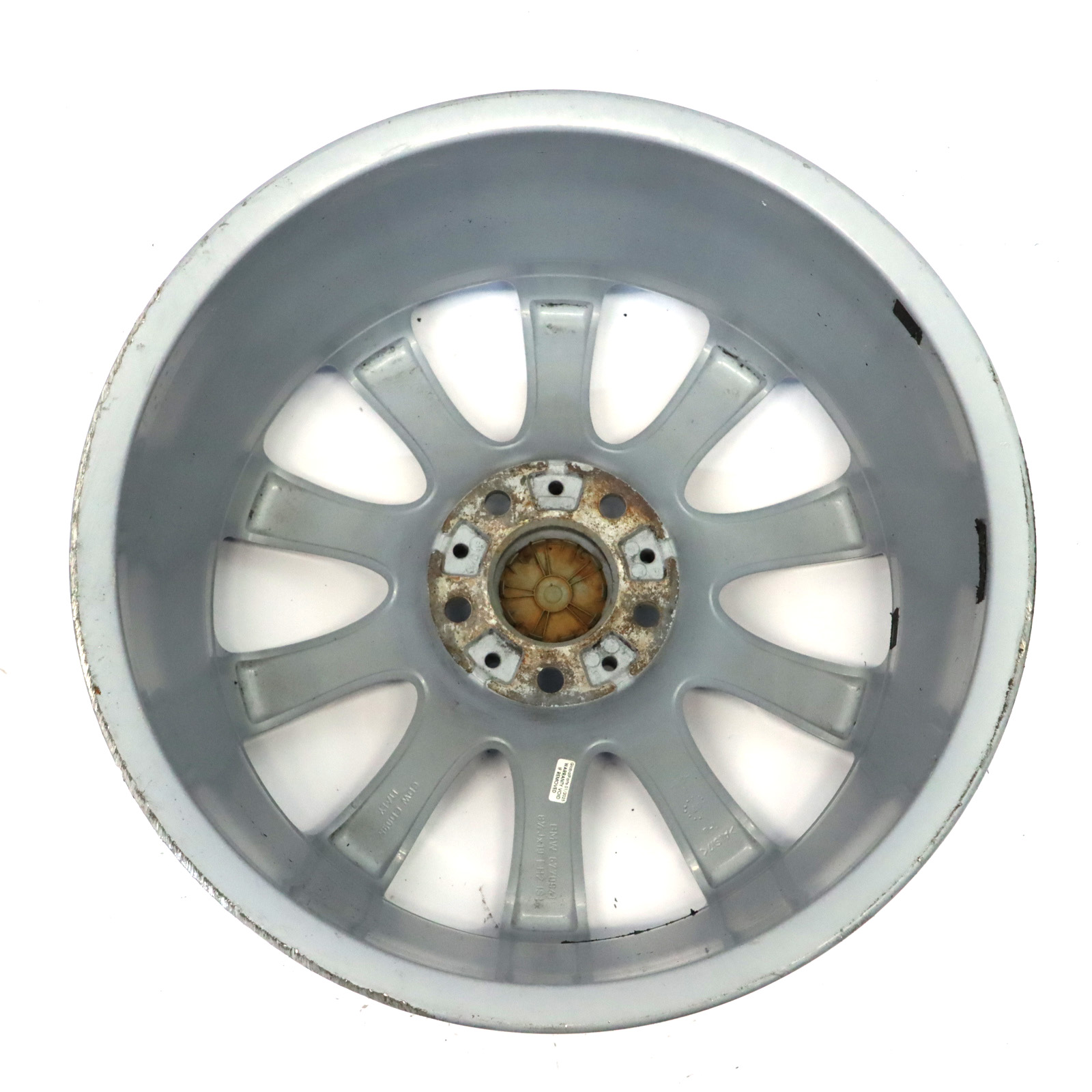 BMW E63 E64 Srebrna Felga Aluminiowa 19" Star Spoke 218 8,5J ET:14 6770941