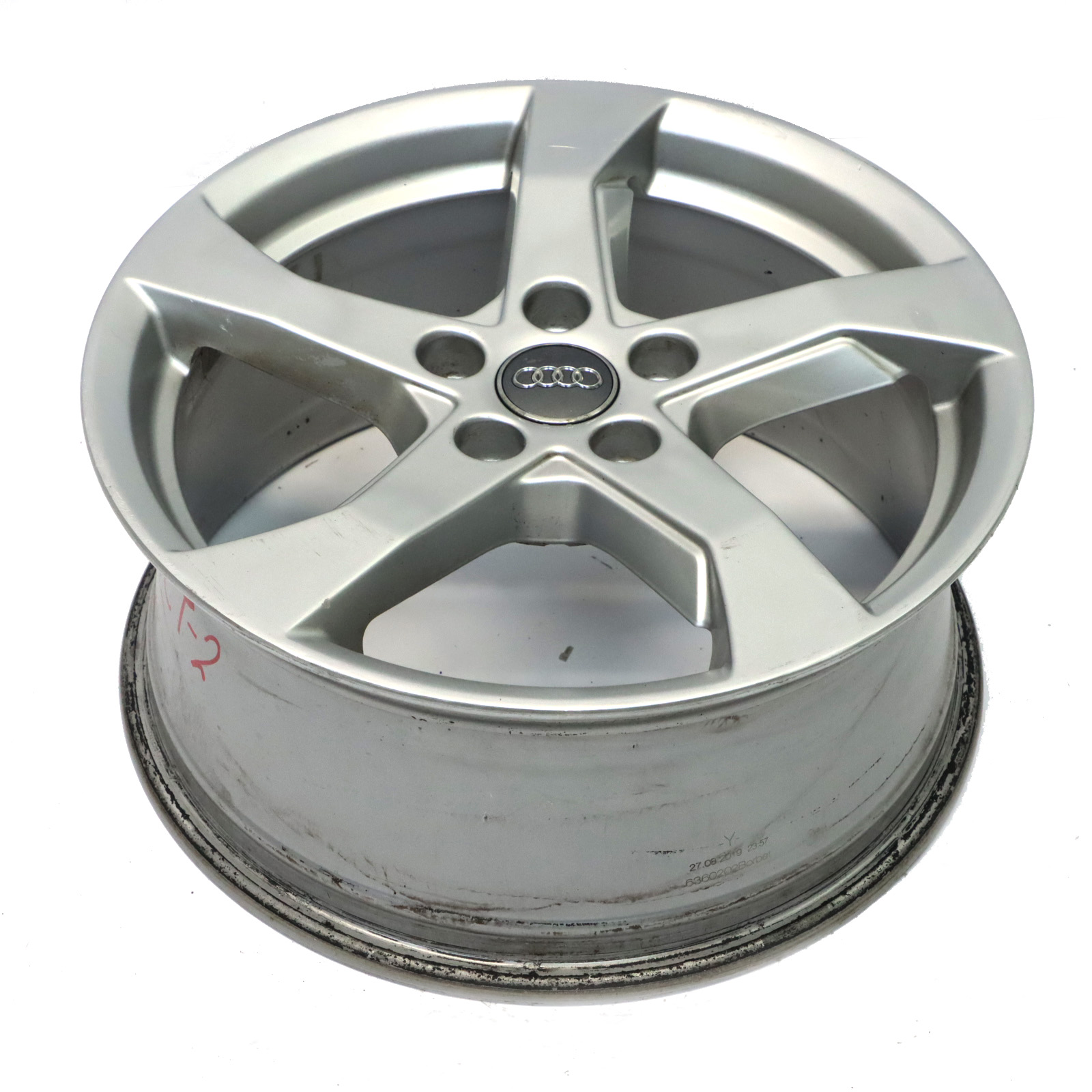 Audi A3 8V Srebrna Felga Aluminiowa 17" ET:51 7,5J 8V0601025CT