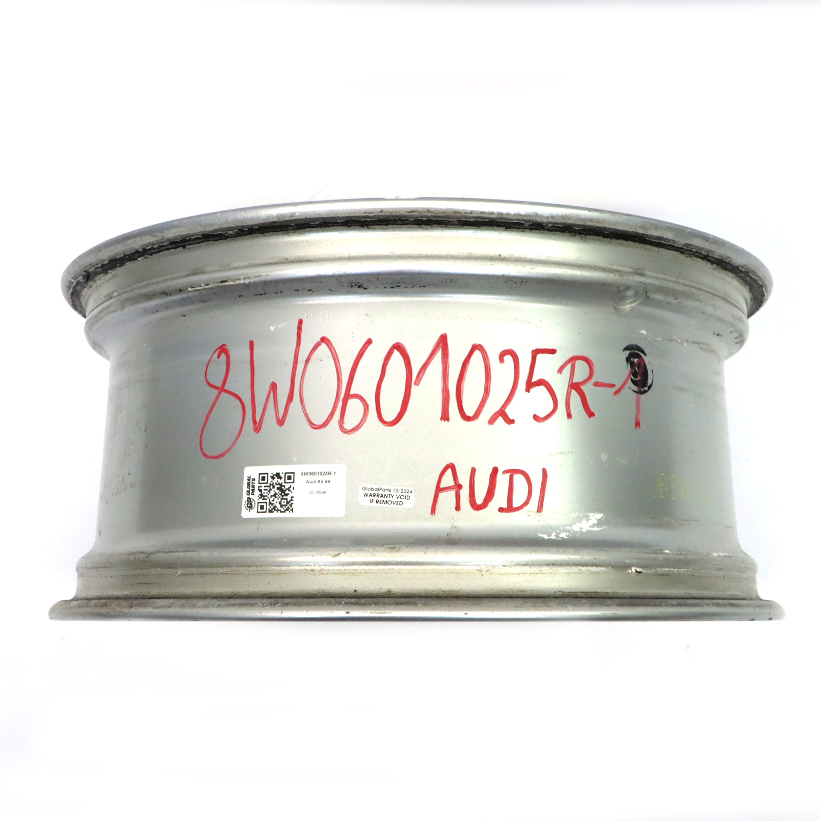 Audi A4 B9 Srebrna Felga Aluminiowa 18" 8J ET:40 8W0601025R