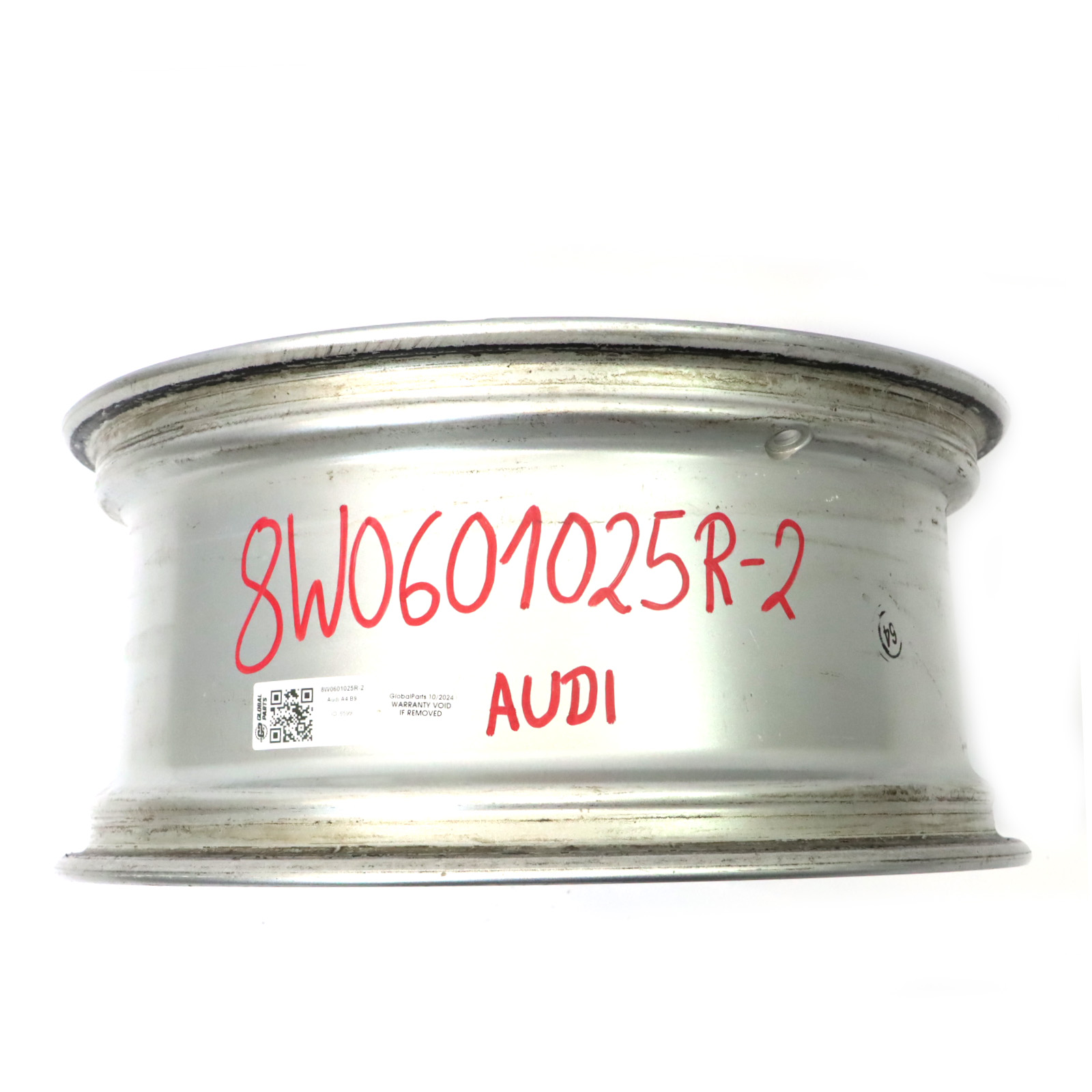 Audi A4 B9 Srebrna Felga Aluminiowa 18" 8J ET:40 8W0601025R