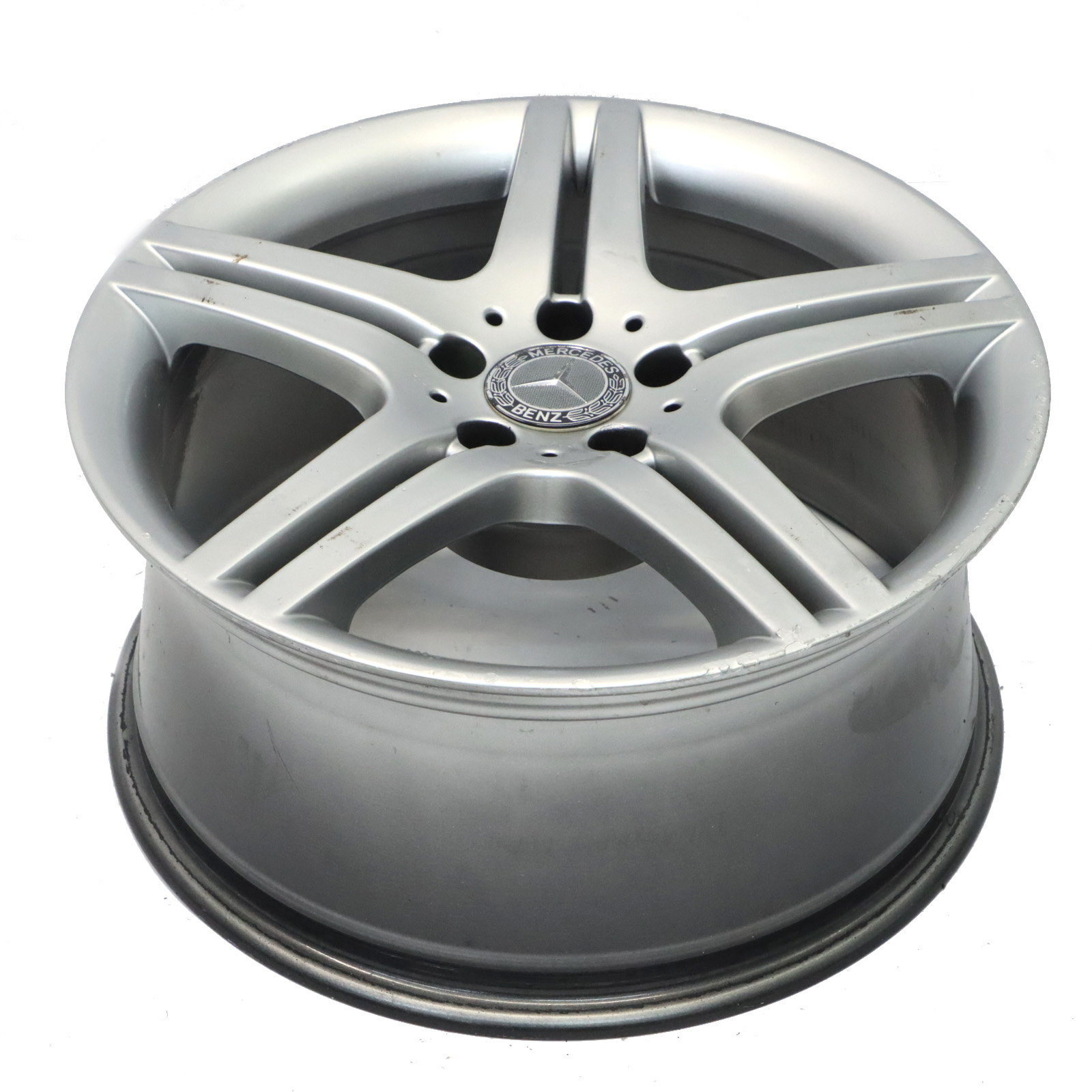 Mercedes W203 Srebrna Felga Aluminiowa 18" ET:30 8,5J A2034015602