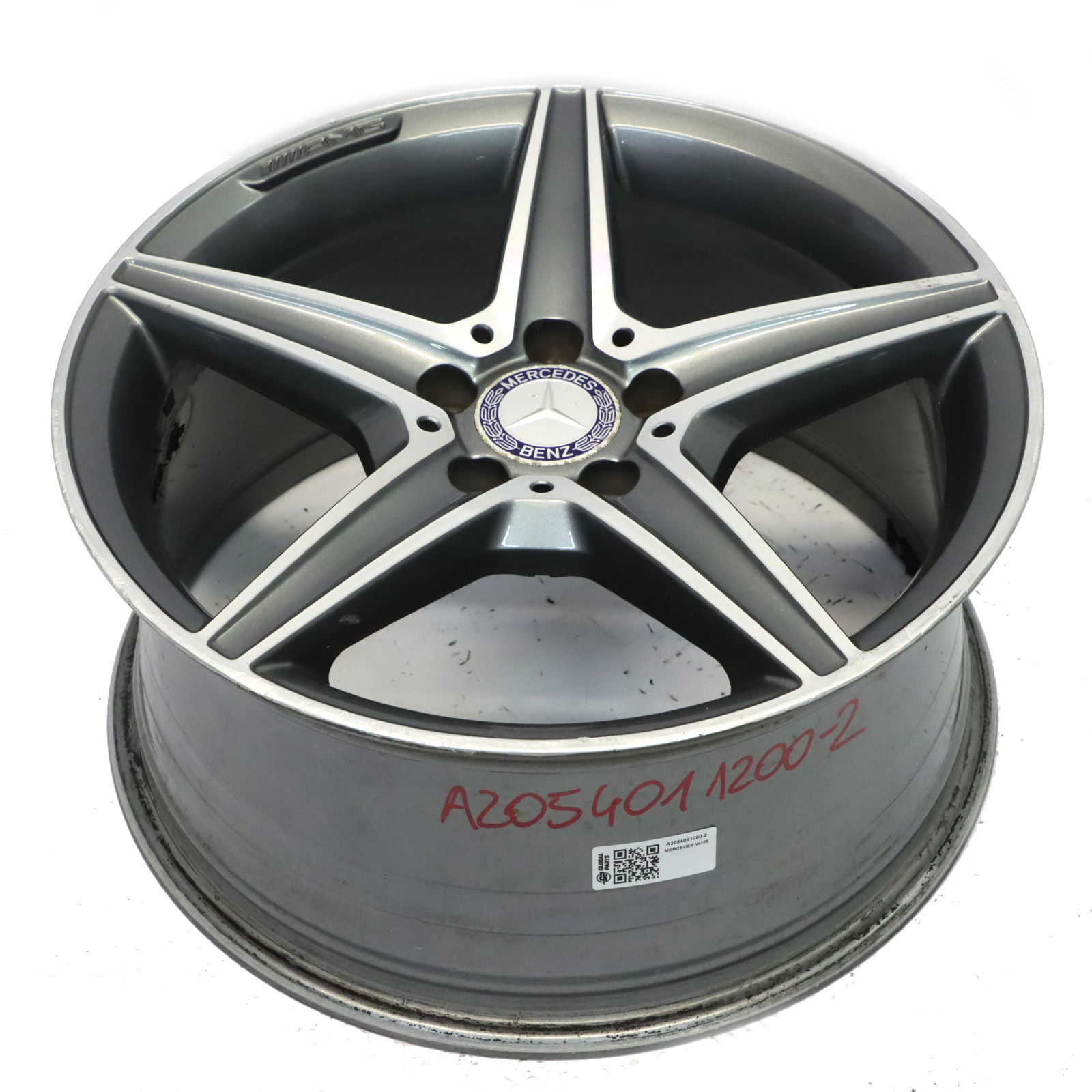 Mercedes W205 Felga Aluminiowa AMG Himalaya Grey 18" 18" 8,5J A2054011200