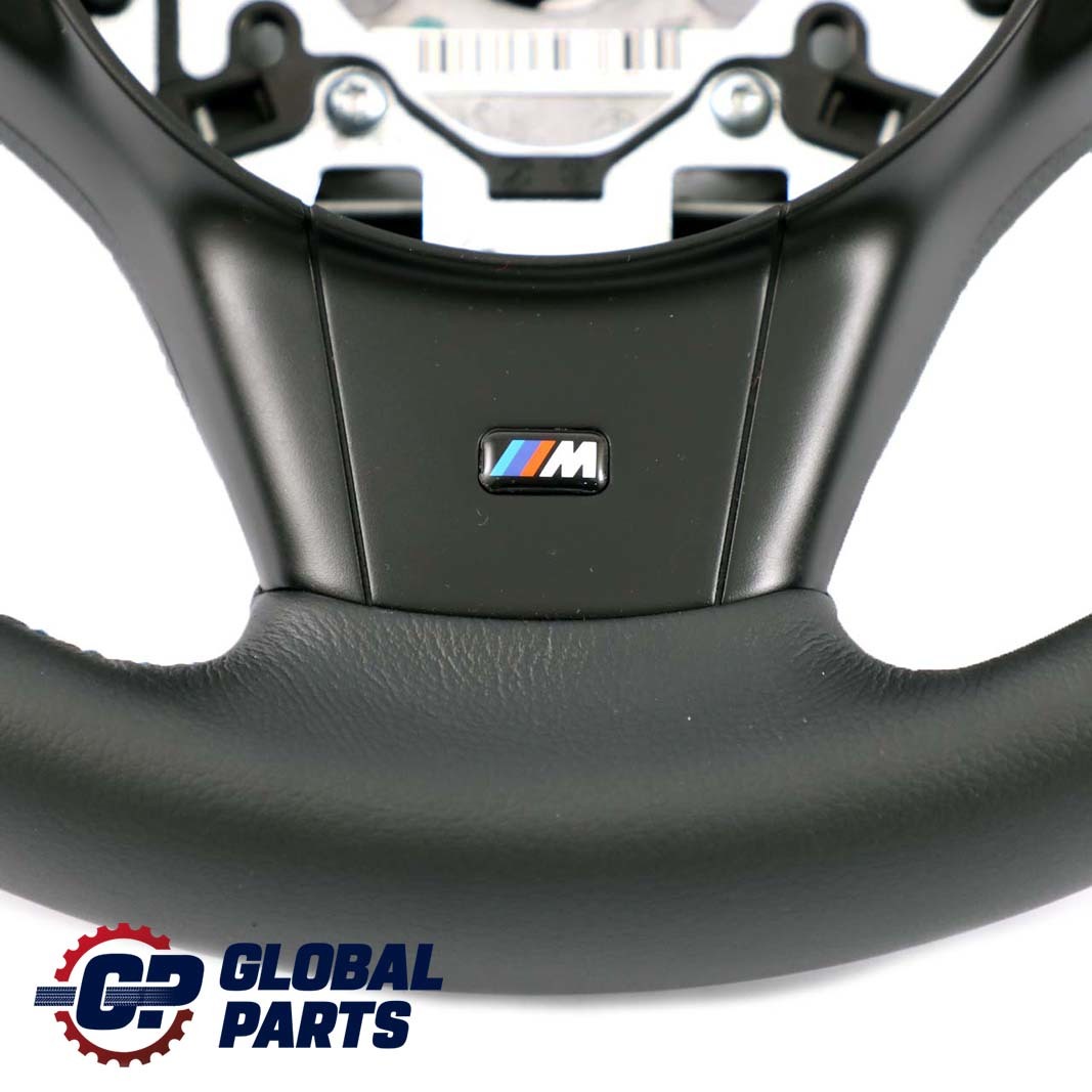 BMW 5 6 Series E60 E61 E63 E64 NEW Leather M-Sport Steering Wheel ///M-threads